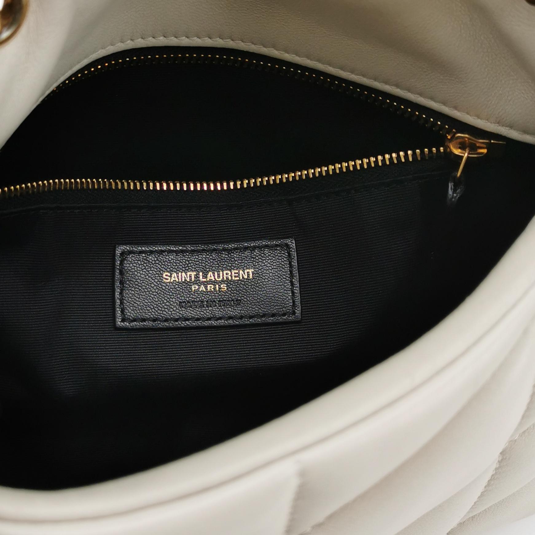 Saint Laurent Loulou Puffer Shoulder Bag Quilted Leather Mini — photo 8 of 23