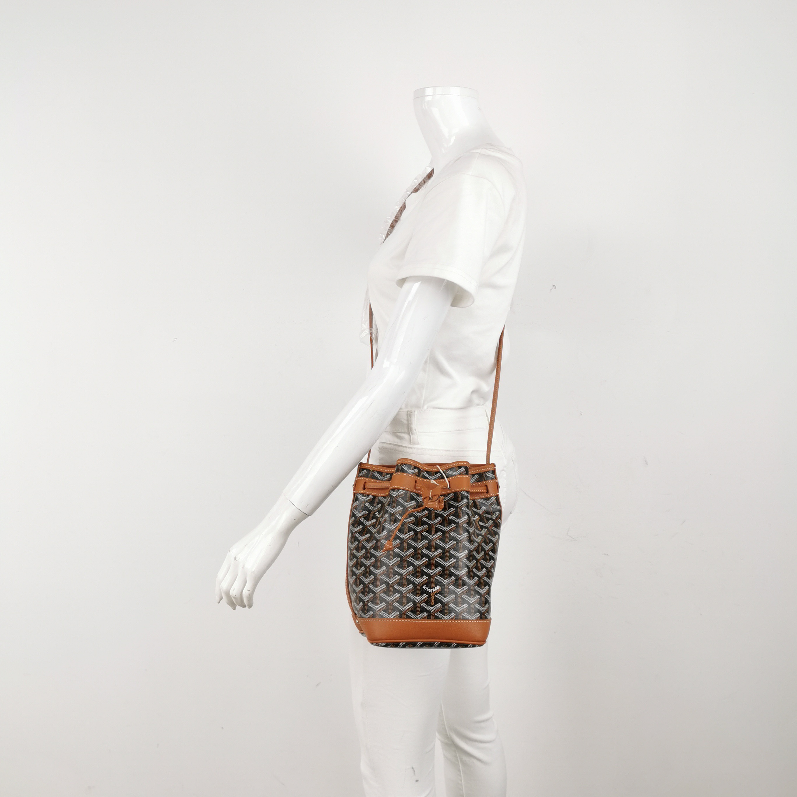 Goyard Petit Flot Bucket Bag Coated Canvas PM — alternate view