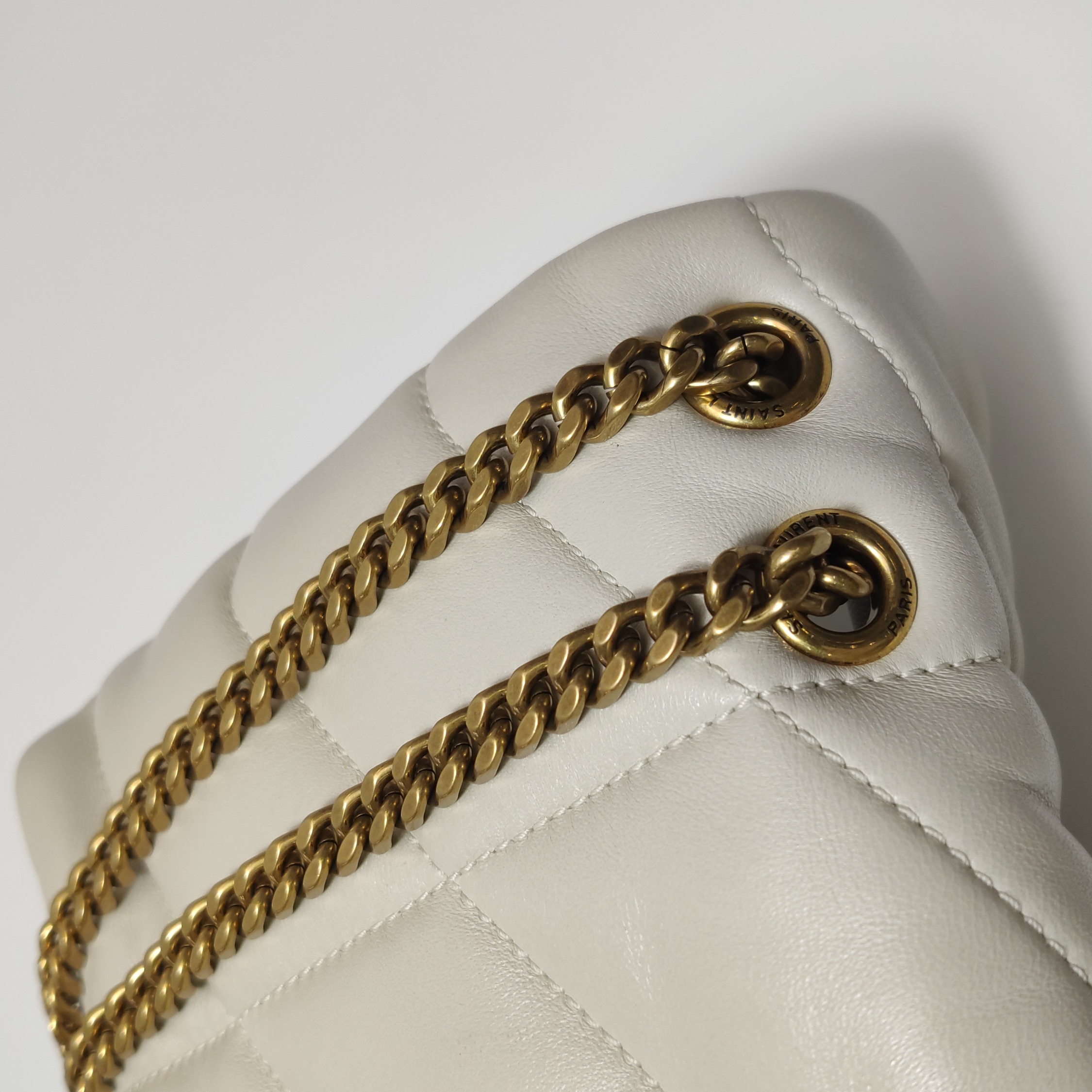 Saint Laurent Loulou Puffer Shoulder Bag Quilted Leather Mini — photo 21 of 23