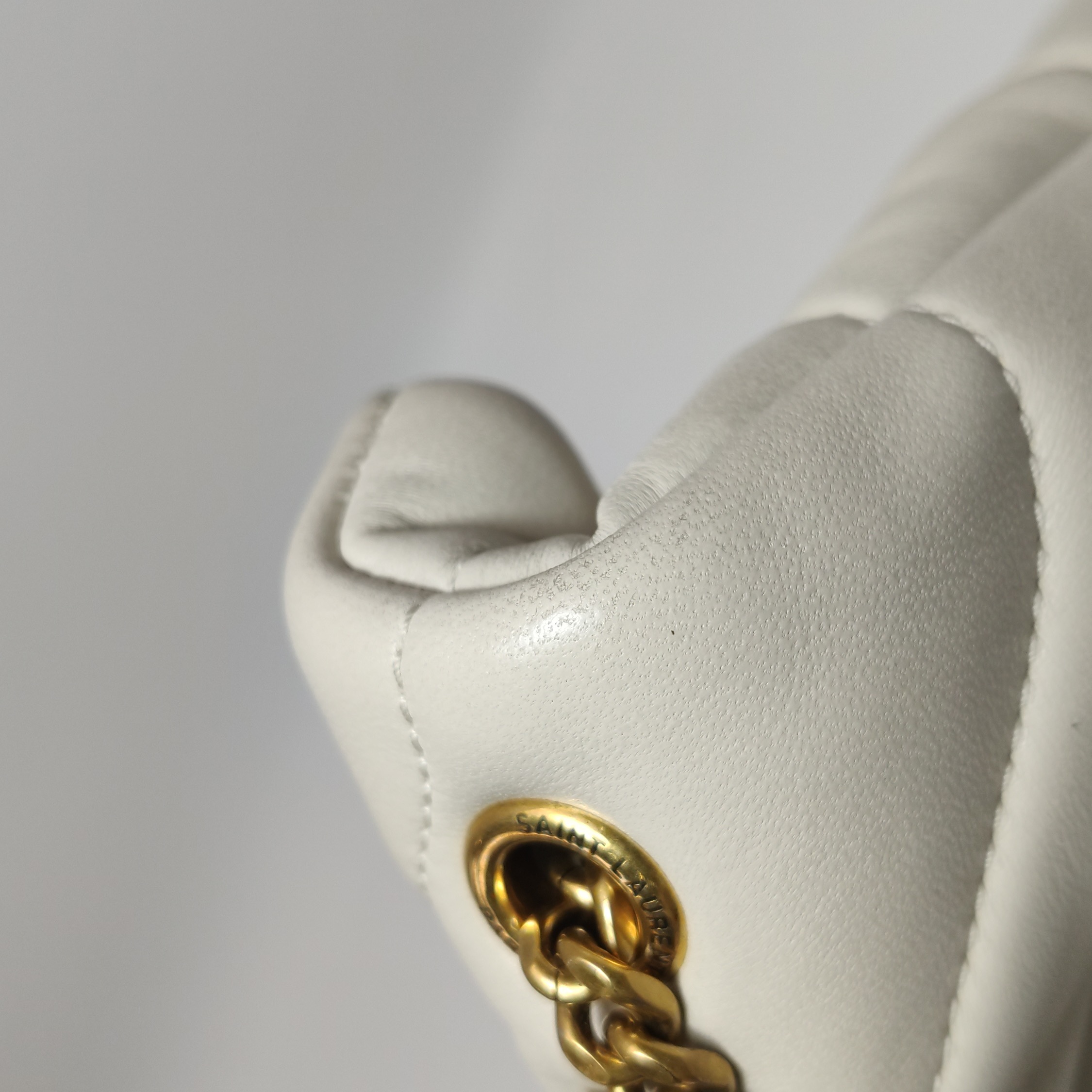 Saint Laurent Loulou Puffer Shoulder Bag Quilted Leather Mini — photo 19 of 23