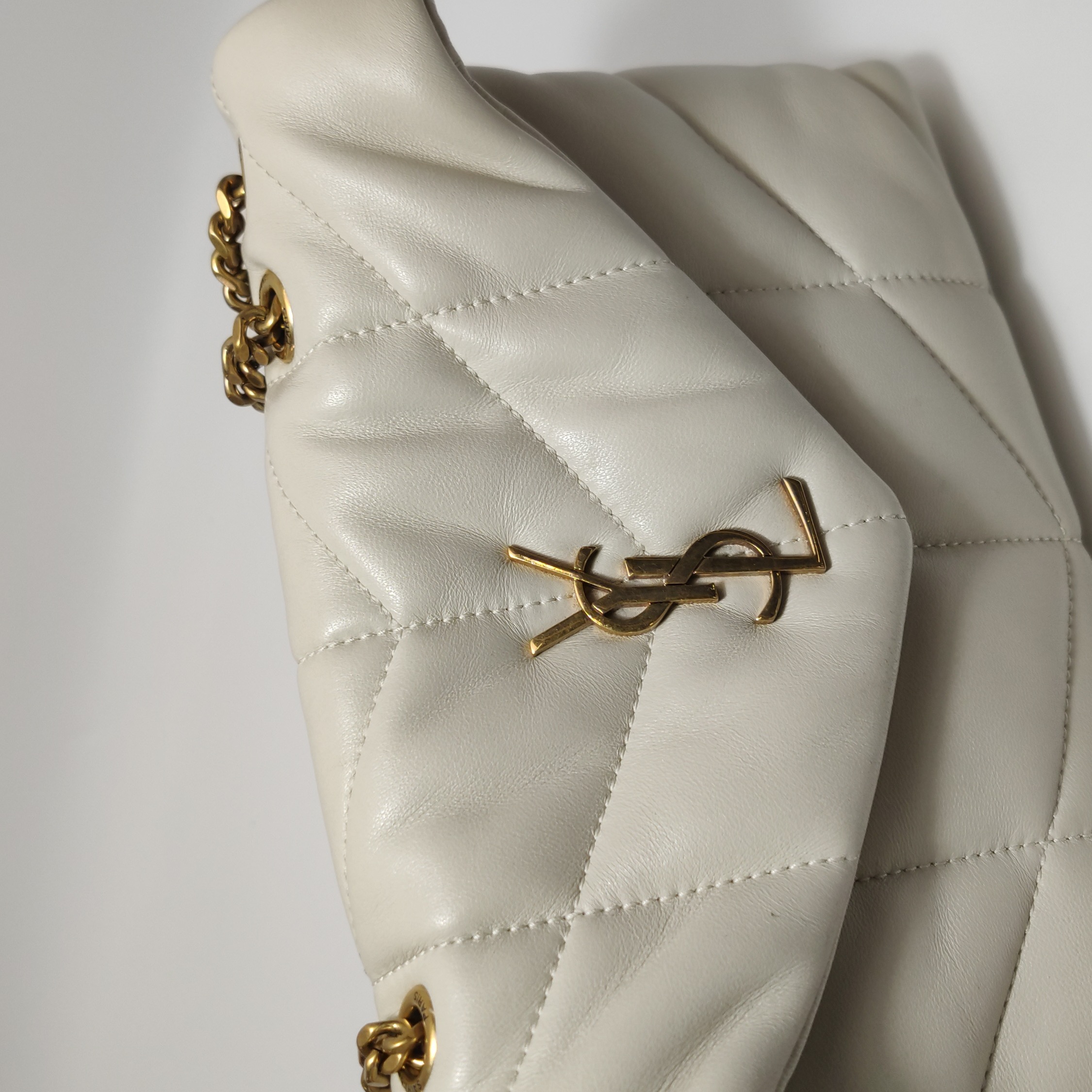 Saint Laurent Loulou Puffer Shoulder Bag Quilted Leather Mini — photo 17 of 23