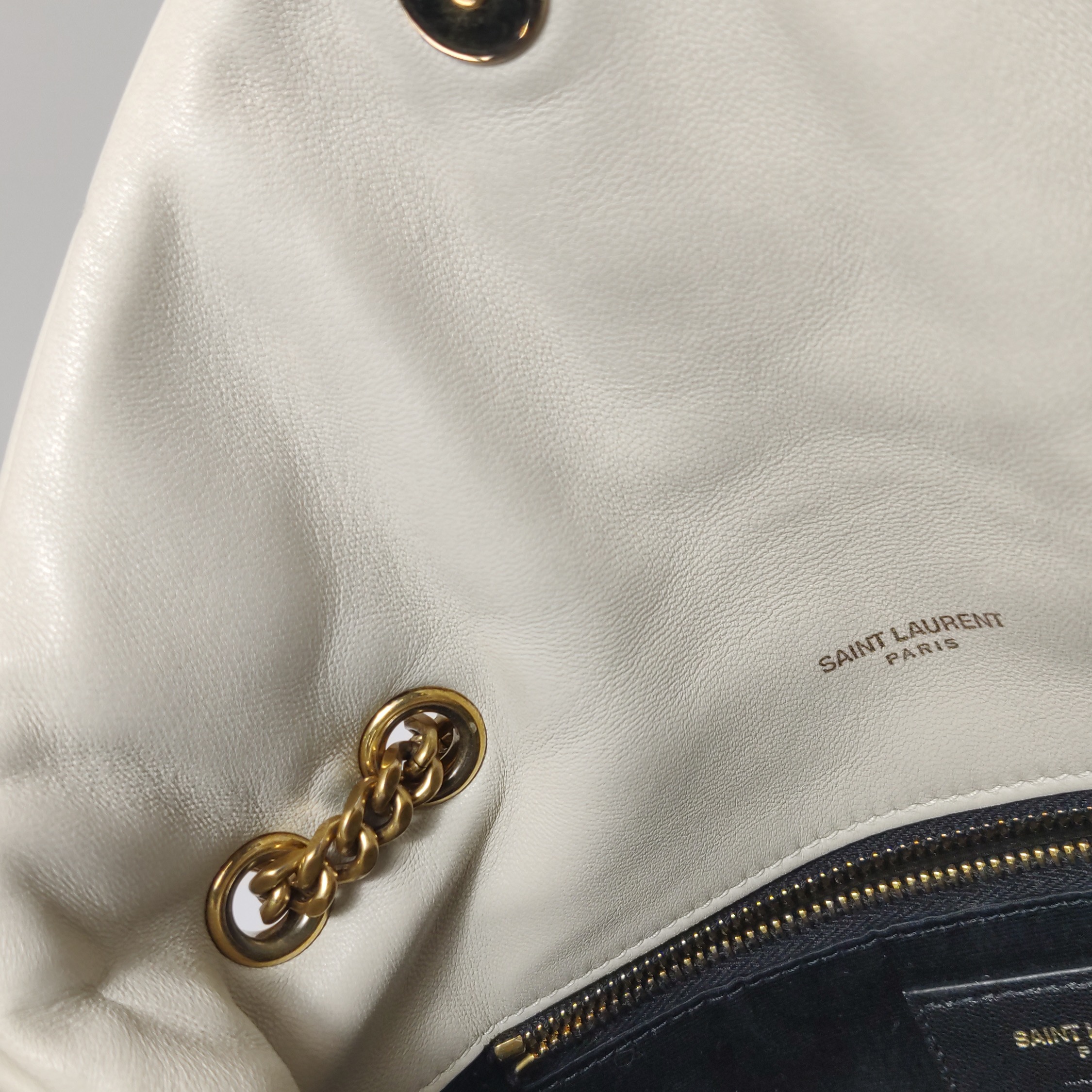 Saint Laurent Loulou Puffer Shoulder Bag Quilted Leather Mini — photo 15 of 23