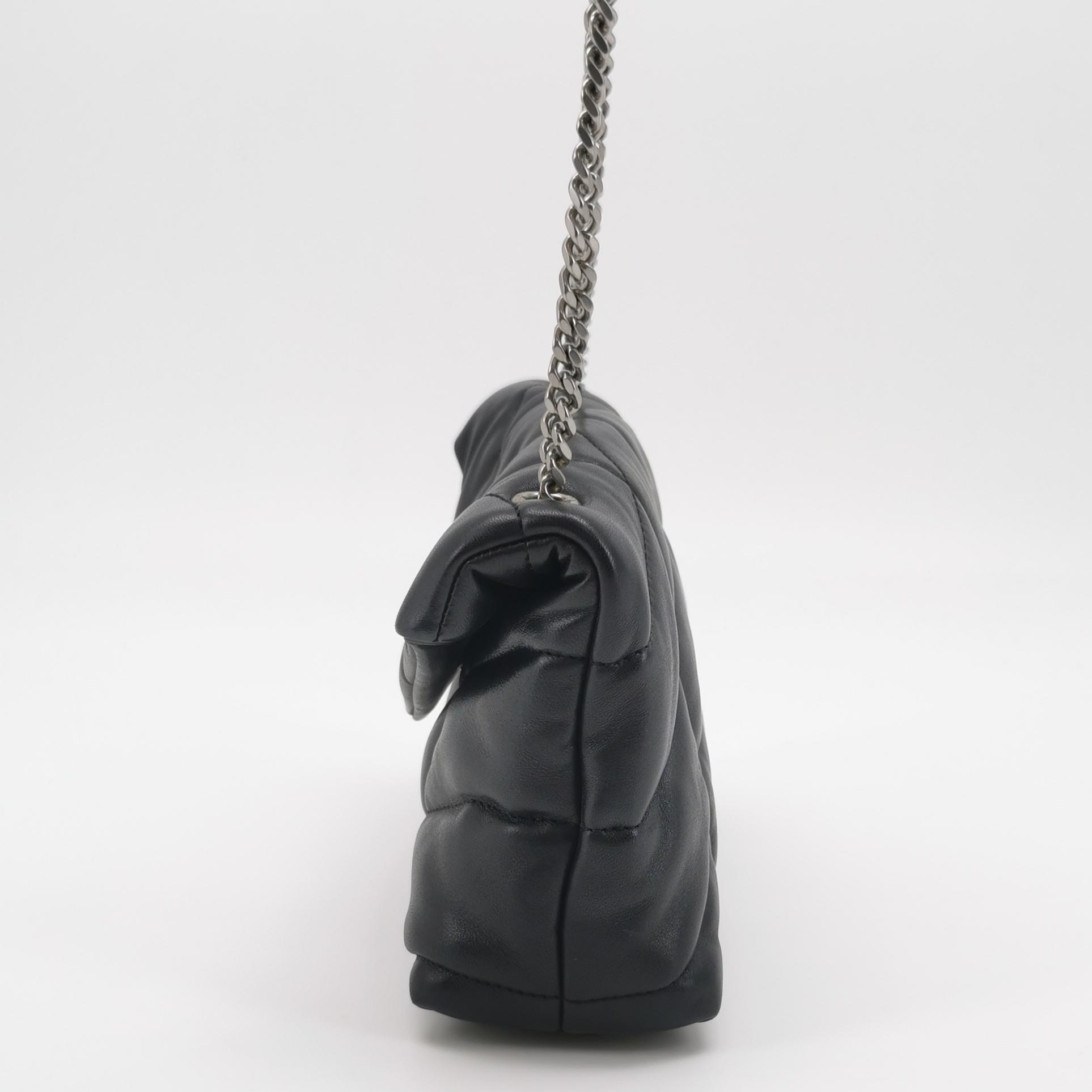 Saint Laurent Loulou Puffer Shoulder Bag Quilted Leather Mini — photo 3 of 20