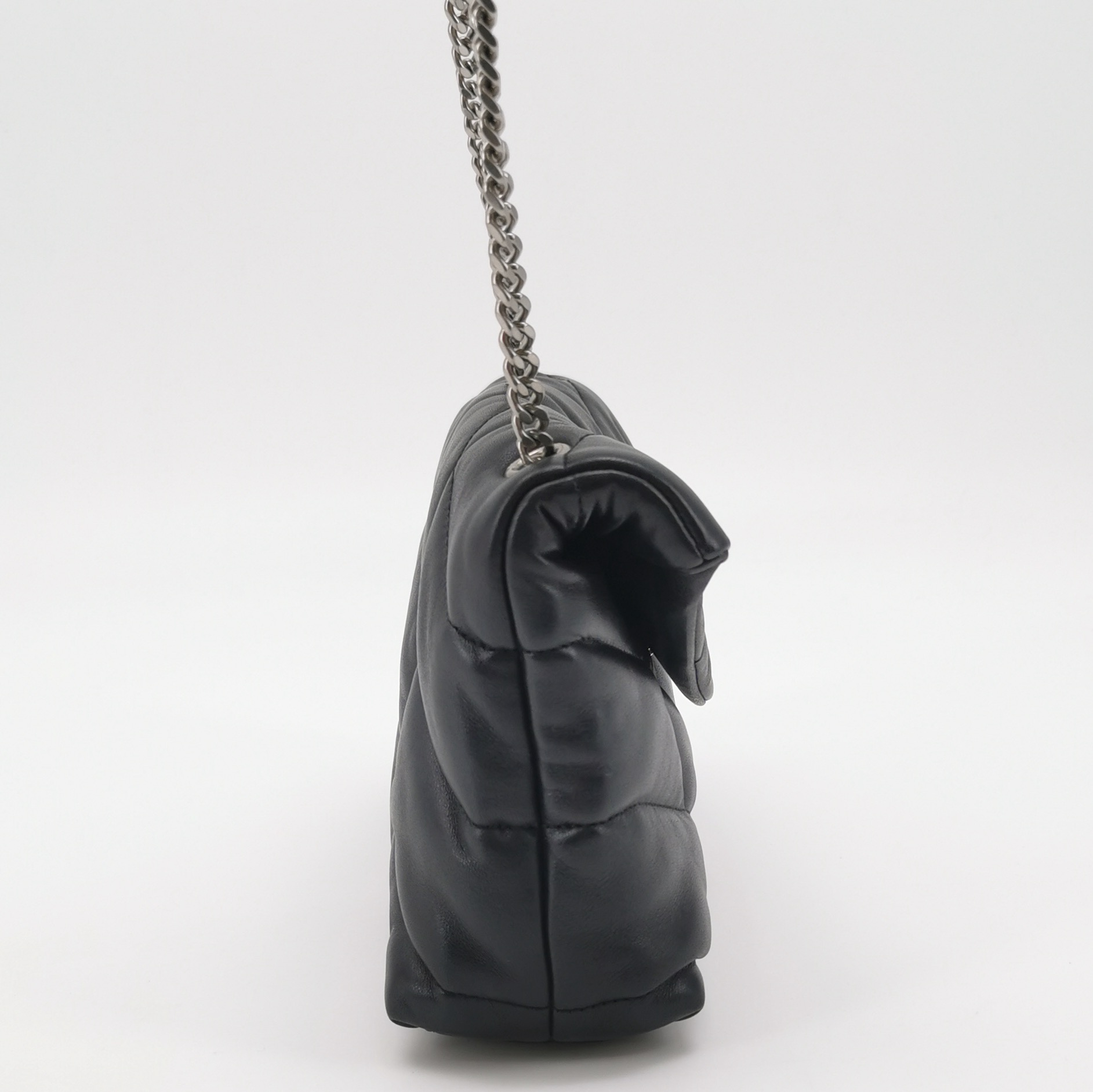 Saint Laurent Loulou Puffer Shoulder Bag Quilted Leather Mini — photo 4 of 20