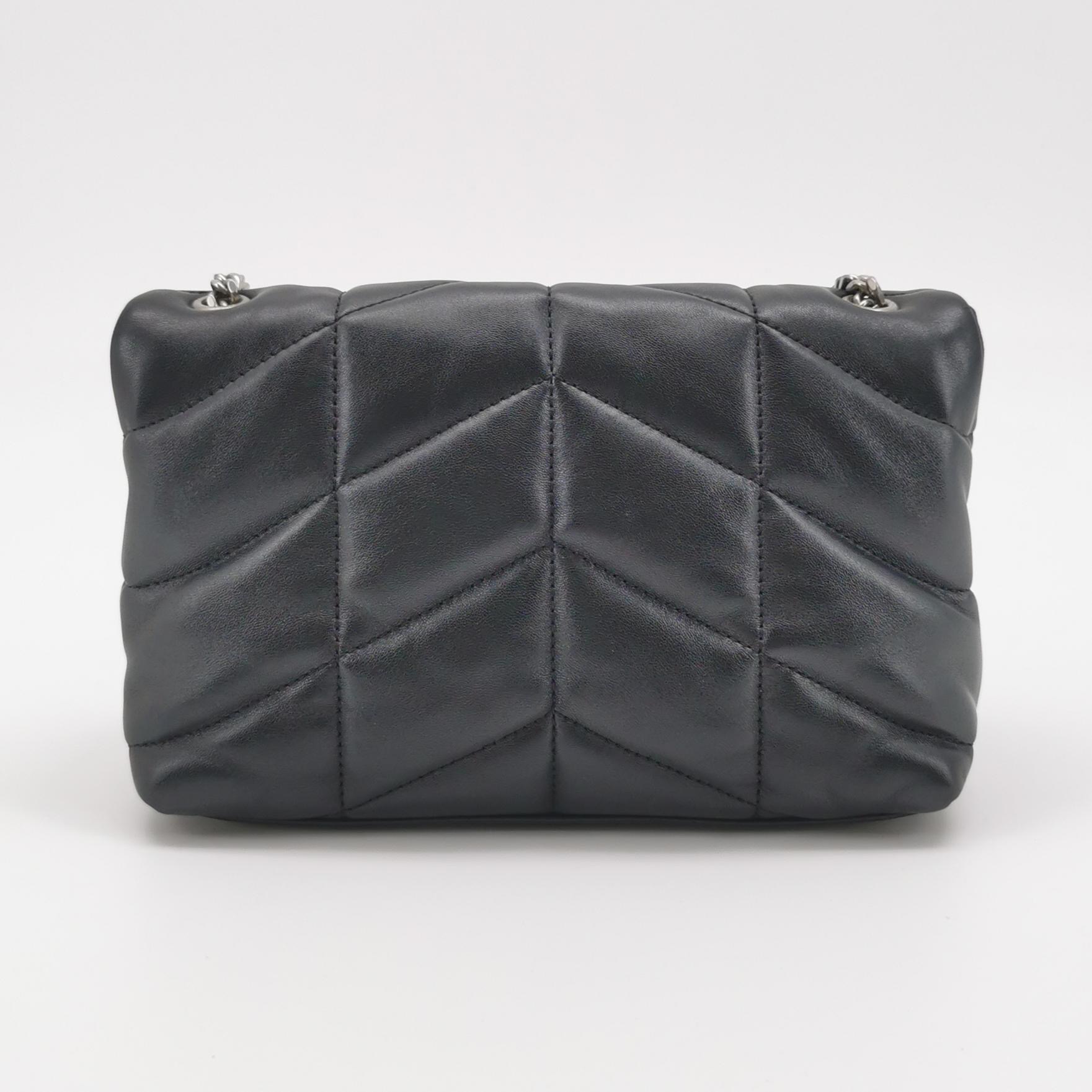 Saint Laurent Loulou Puffer Shoulder Bag Quilted Leather Mini — photo 5 of 20