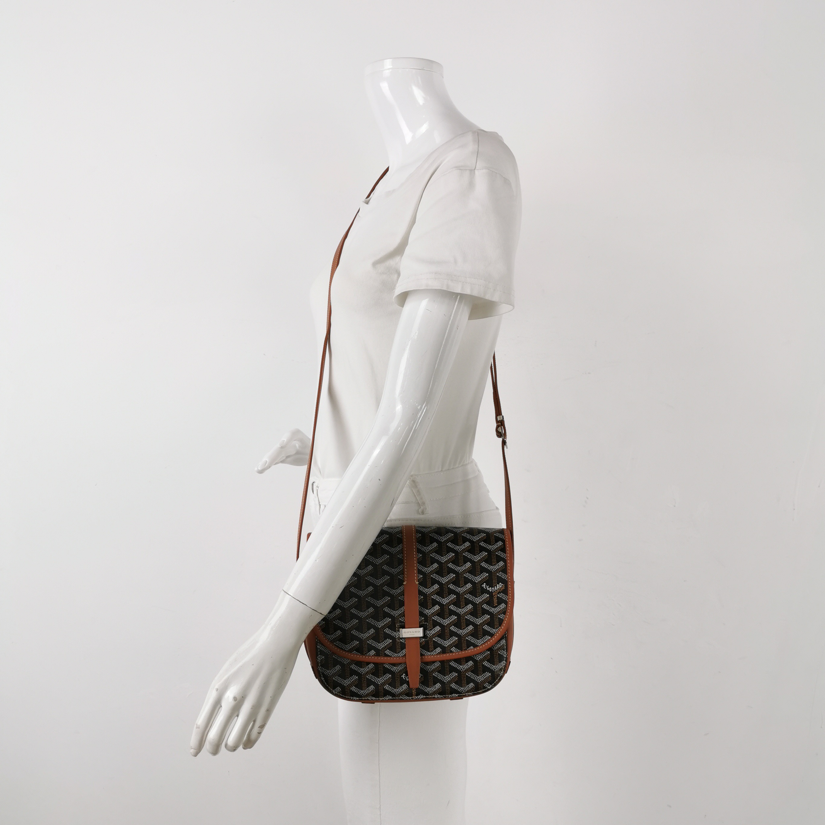 Goyard Belvedere II Messenger Bag Coated Canvas PM — alternate view