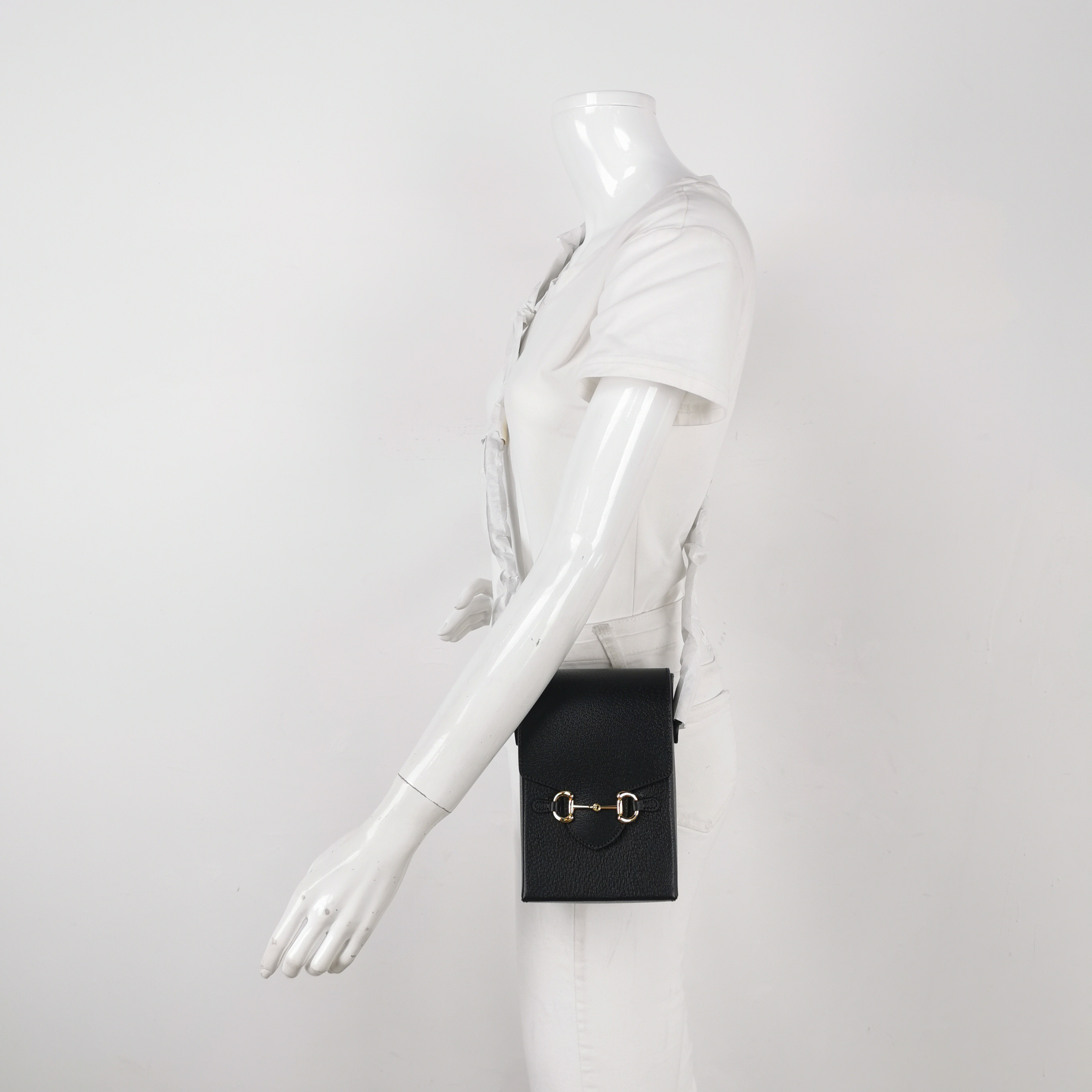 Gucci Horsebit 1955 Crossbody Bag Leather Mini — alternate view