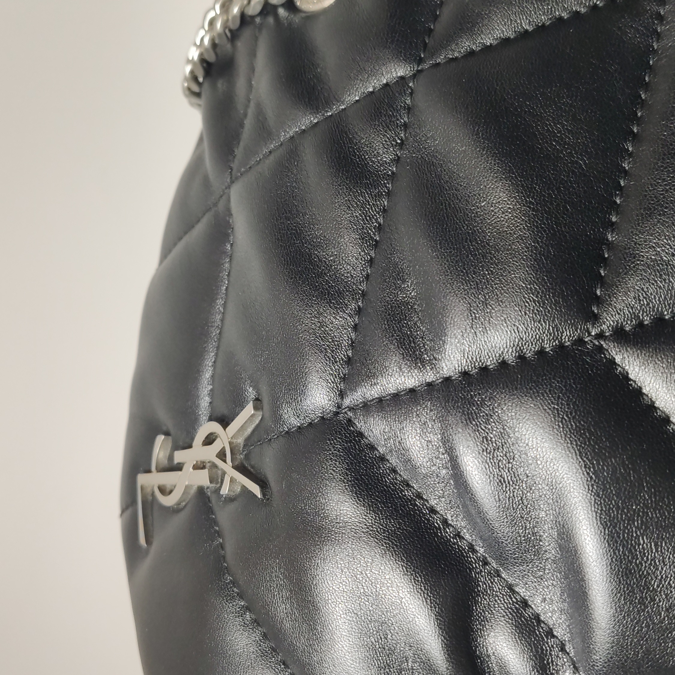 Saint Laurent Loulou Puffer Shoulder Bag Quilted Leather Mini — photo 13 of 20