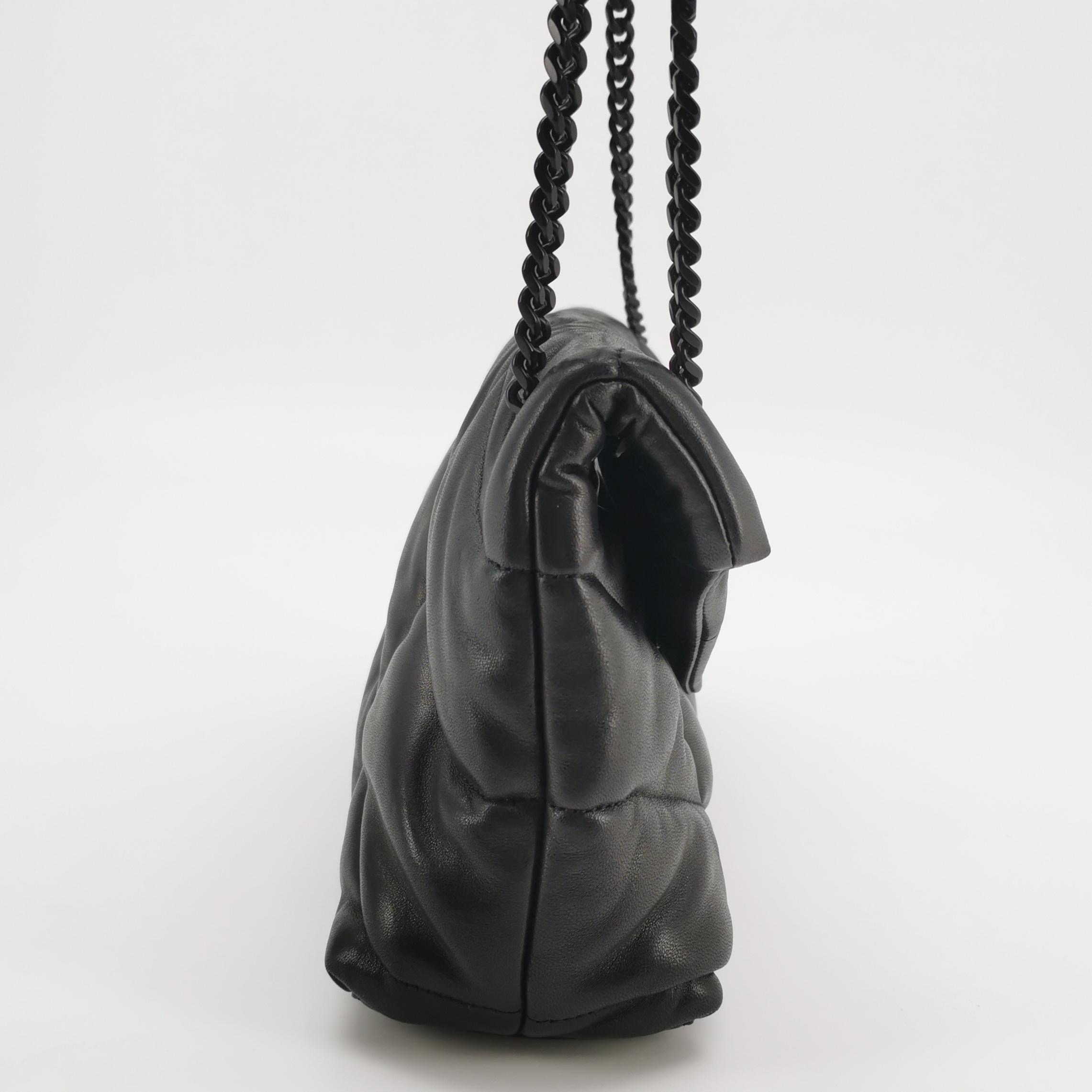 Saint Laurent Loulou Puffer Shoulder Bag Quilted Leather Small — photo 3 of 25