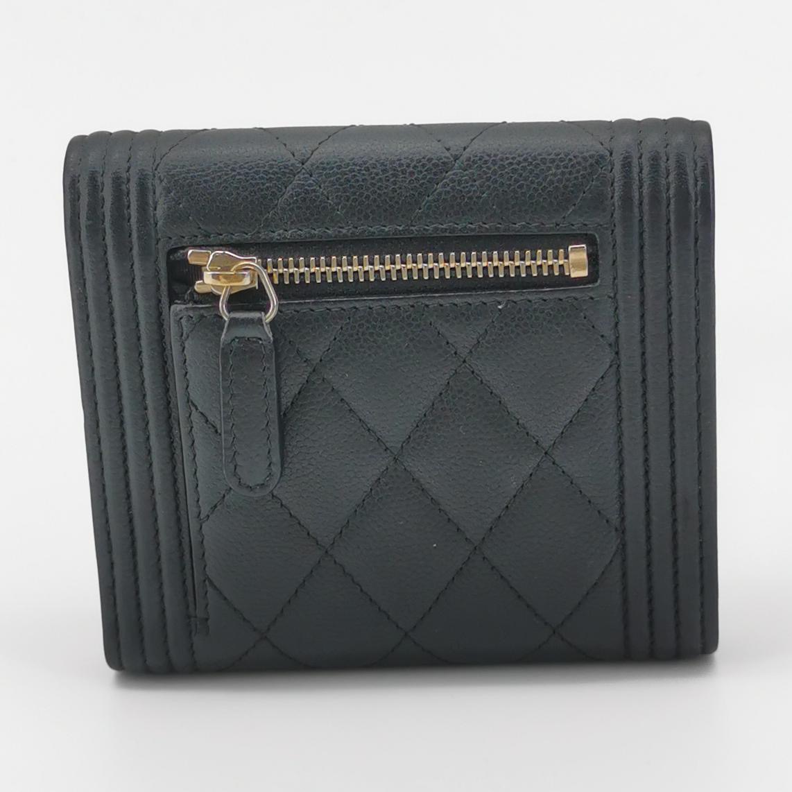 Chanel Boy Bag Quilted Caviar — photo 4 of 14