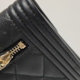 Chanel Boy Bag Quilted Caviar — thumbnail 13