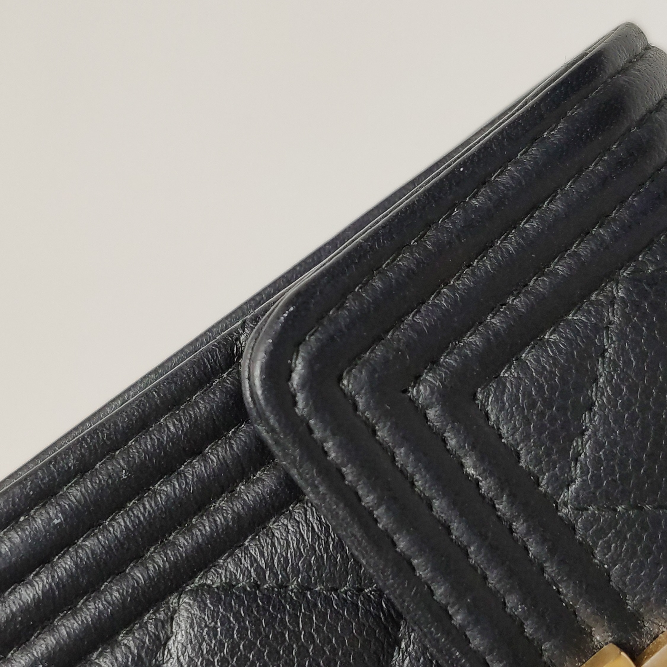 Chanel Boy Bag Quilted Caviar — photo 12 of 14