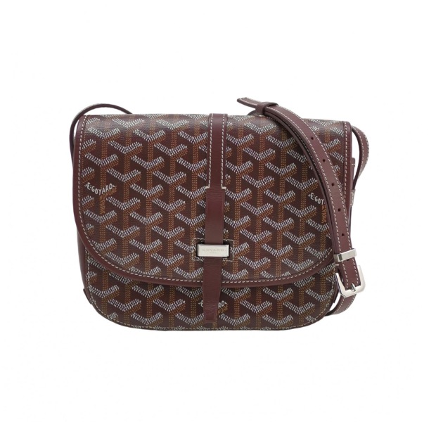 Goyard Belvedere II Messenger Bag Coated Canvas MM — pre-owned, Vierlot