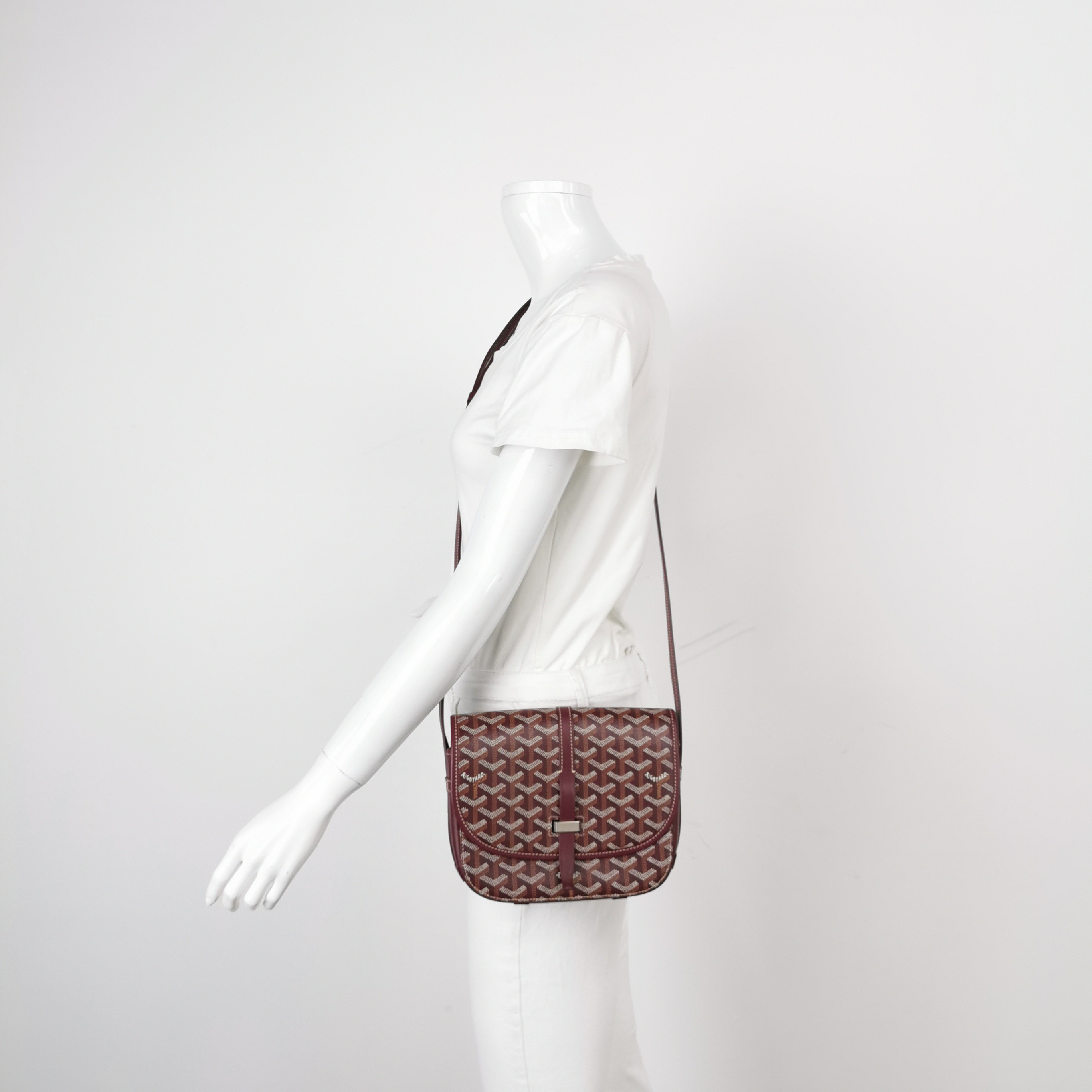 Goyard Belvedere II Messenger Bag Coated Canvas MM — alternate view
