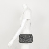 Saint Laurent Loulou Puffer Shoulder Bag Quilted Tweed Mini — thumbnail 2