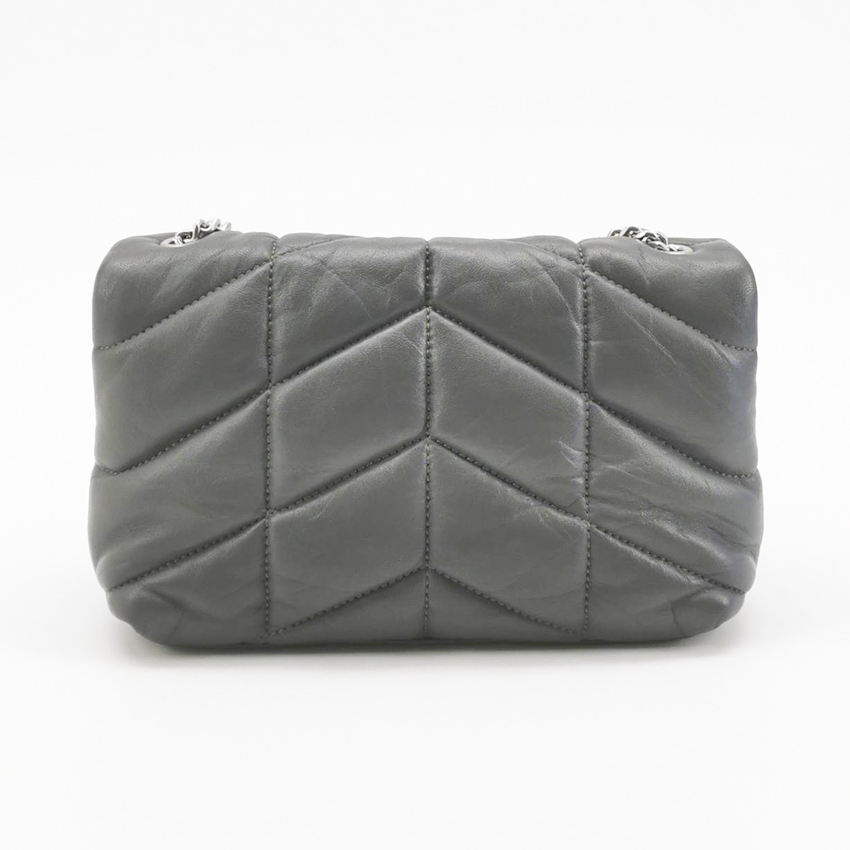 Saint Laurent Loulou Puffer Shoulder Bag Quilted Tweed Mini — photo 5 of 23