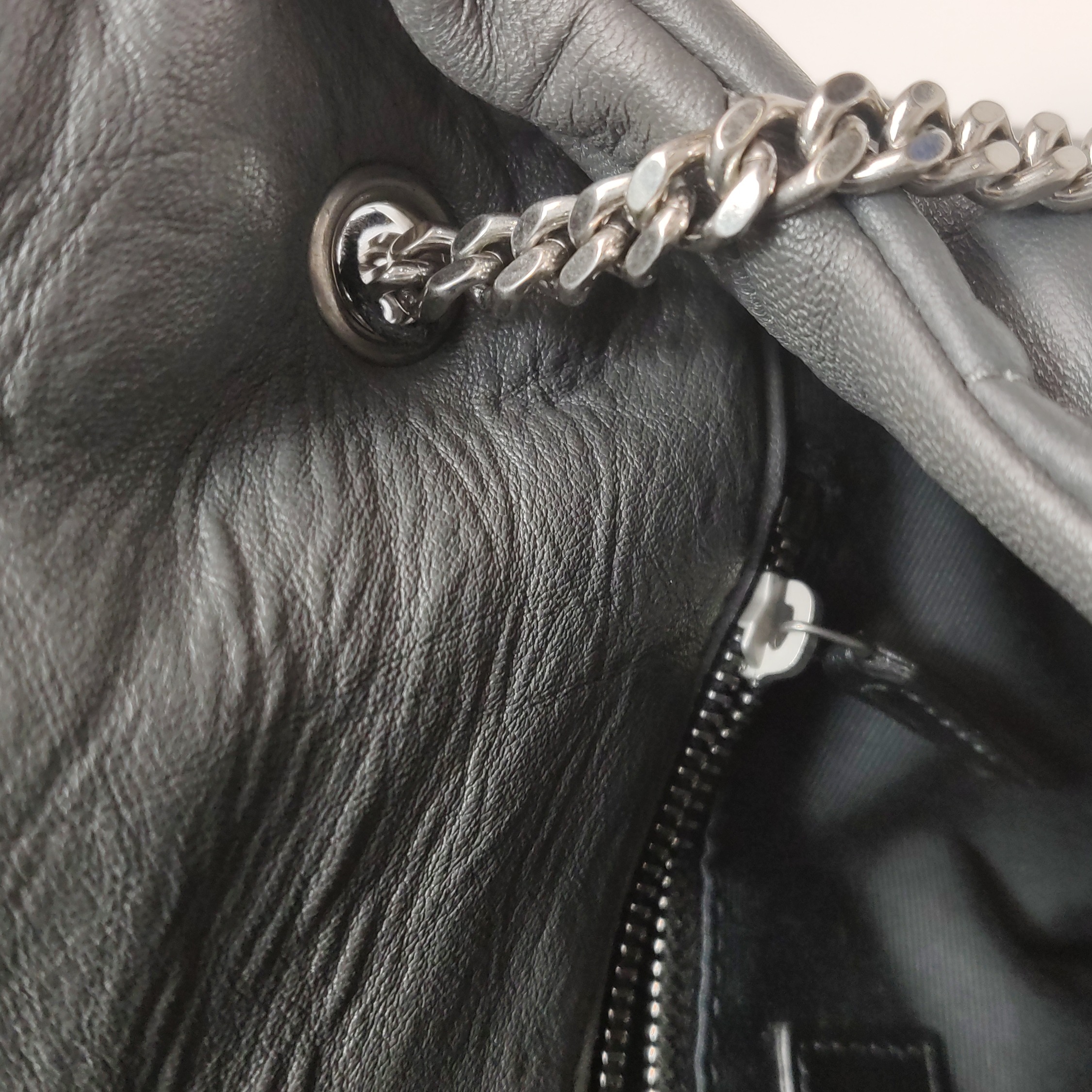 Saint Laurent Loulou Puffer Shoulder Bag Quilted Tweed Mini — photo 11 of 23