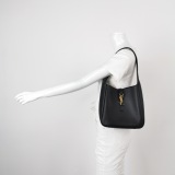 Saint Laurent Le 5 a 7 Supple Hobo Leather Small — thumbnail 2