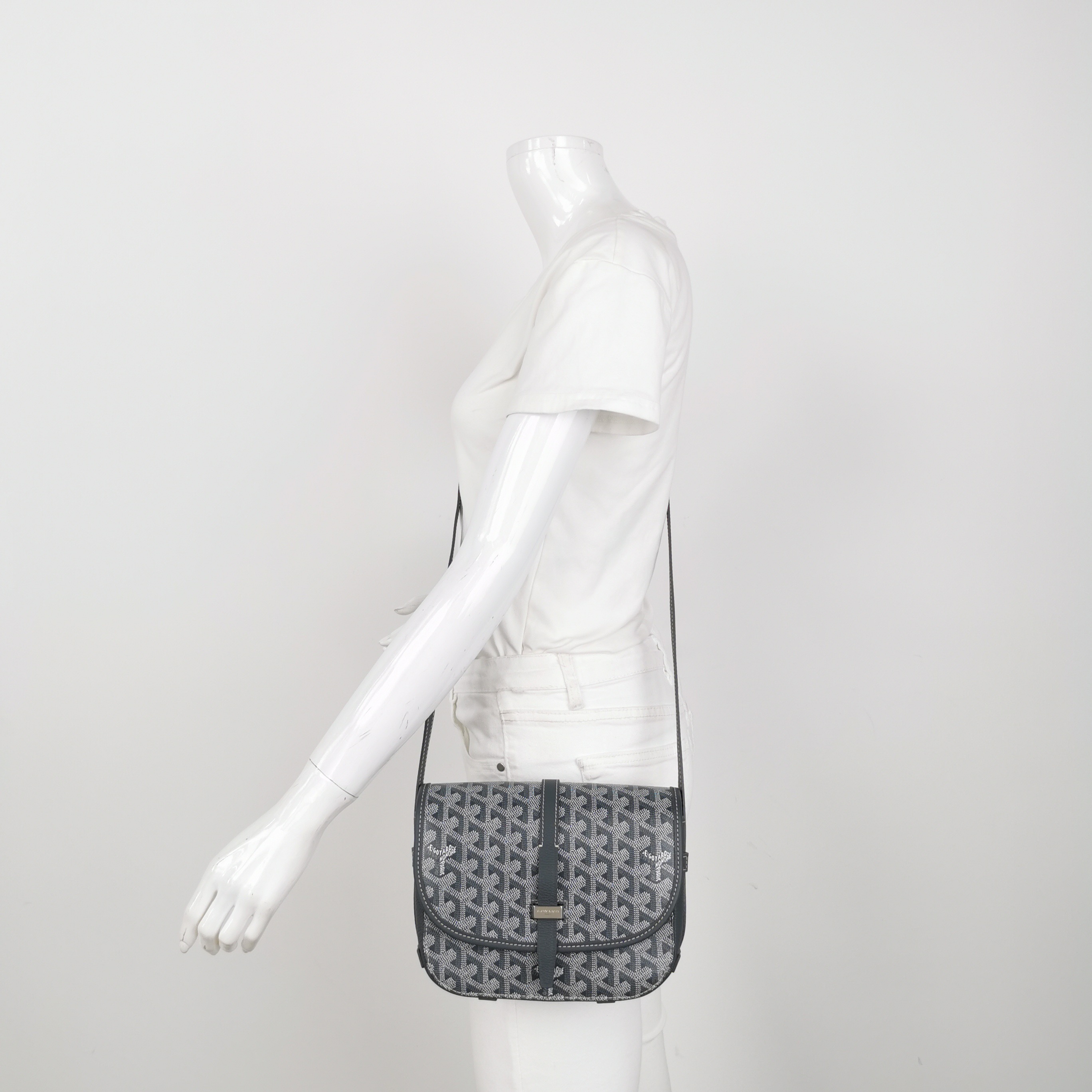 Goyard Belvedere II Messenger Bag Coated Canvas PM — alternate view