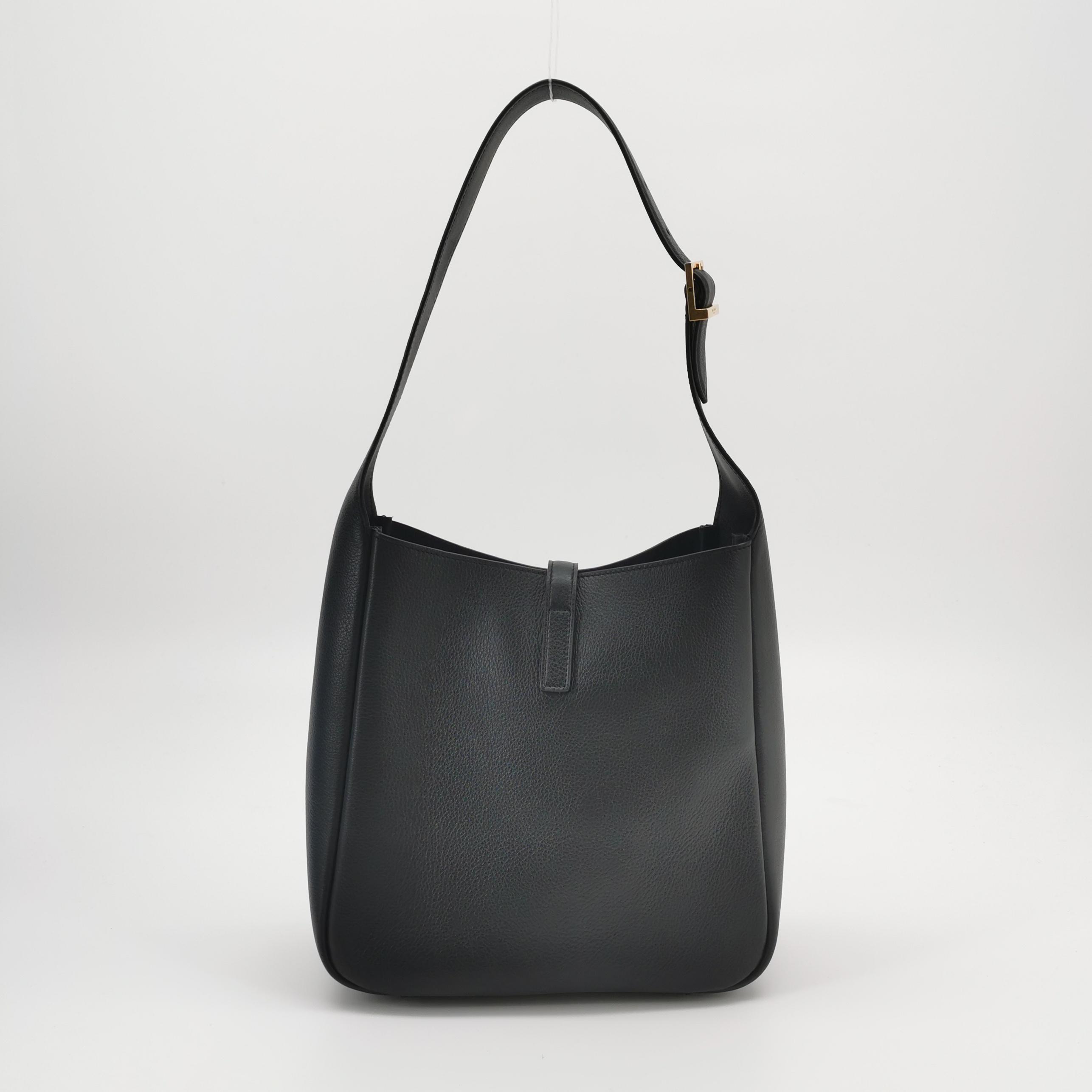 Saint Laurent Le 5 a 7 Supple Hobo Leather Small — photo 6 of 11
