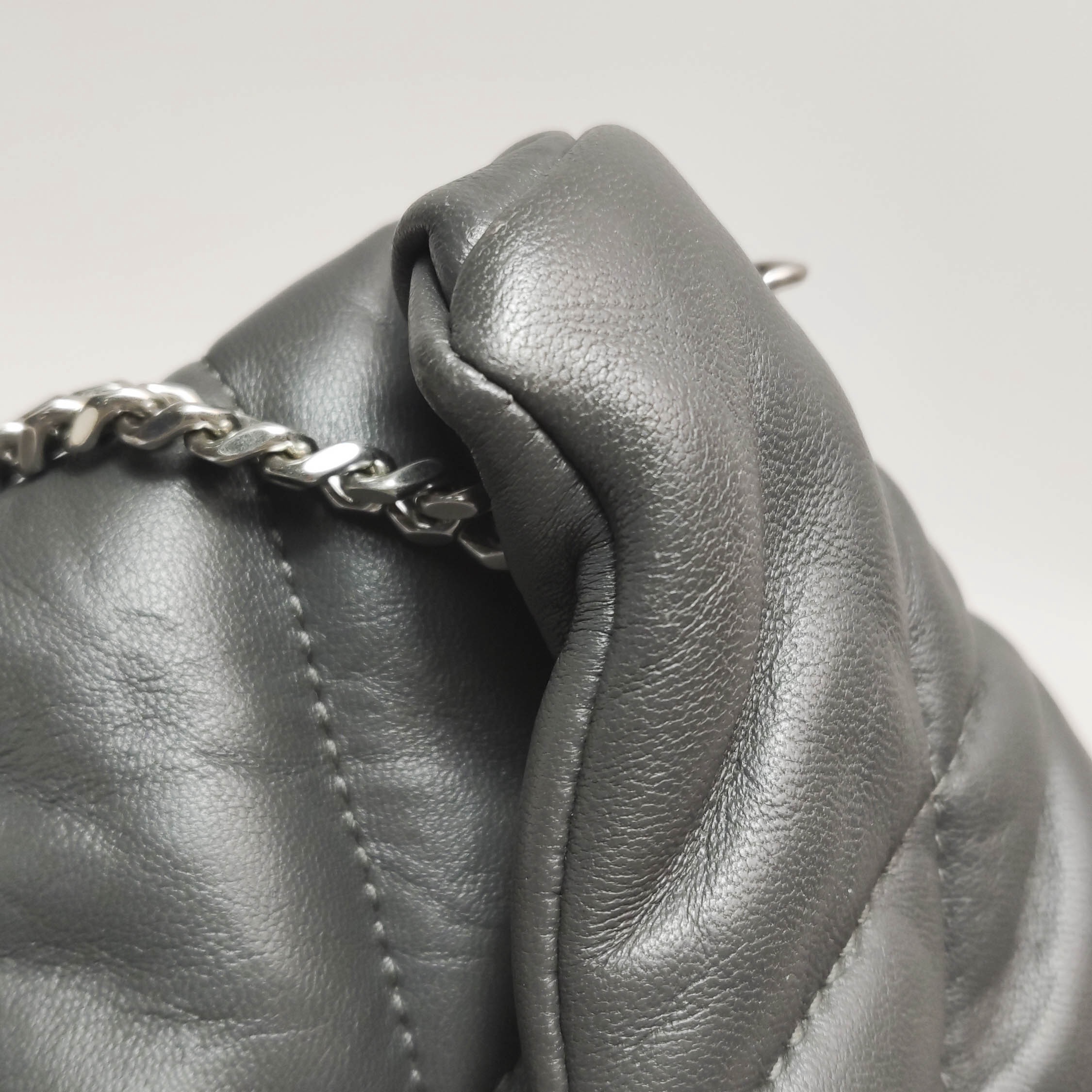 Saint Laurent Loulou Puffer Shoulder Bag Quilted Tweed Mini — photo 18 of 23