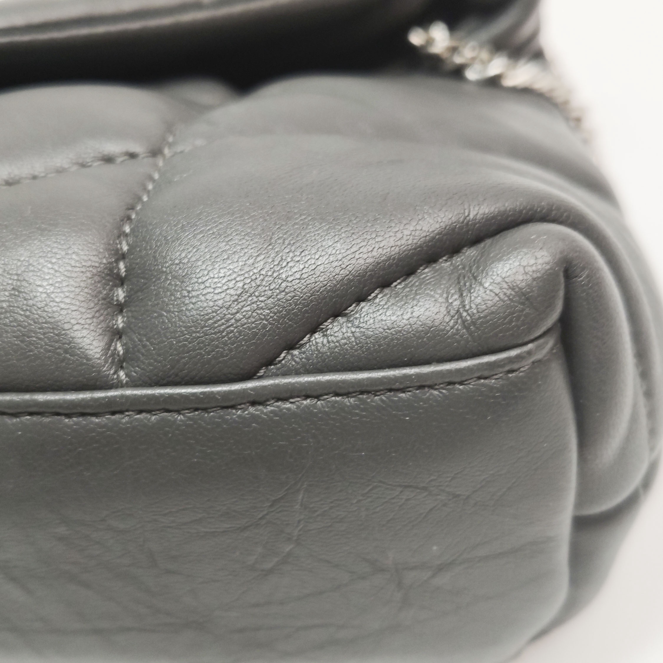 Saint Laurent Loulou Puffer Shoulder Bag Quilted Tweed Mini — photo 17 of 23