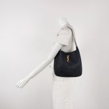 Saint Laurent Le 5 a 7 Supple Hobo Leather Small — thumbnail 2