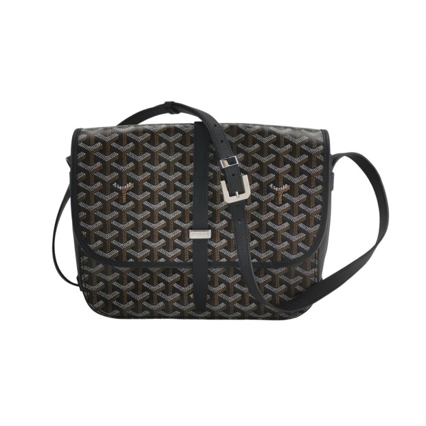Goyard Belvedere II Messenger Bag Coated Canvas MM — pre-owned, Vierlot