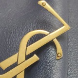 Saint Laurent Le 5 a 7 Supple Hobo Leather Small — thumbnail 11