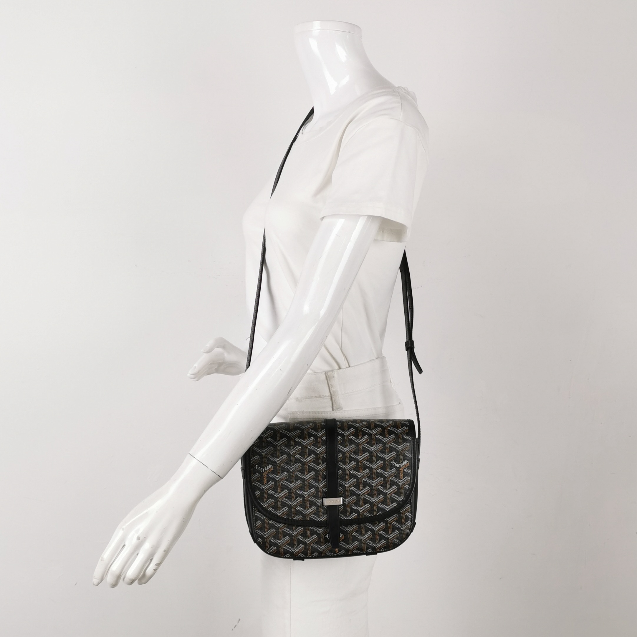 Goyard Belvedere II Messenger Bag Coated Canvas PM — alternate view