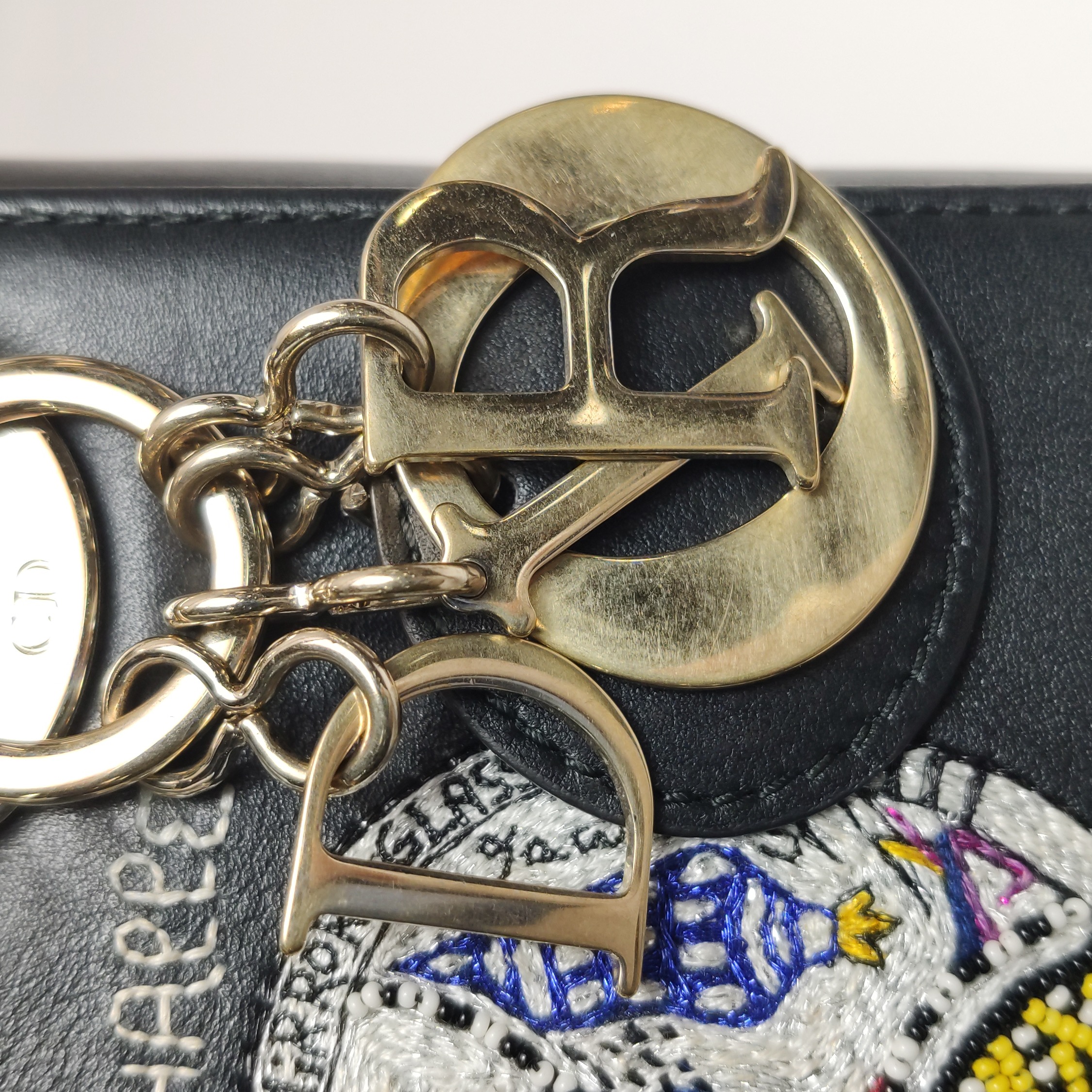 Christian Dior Lady Dior Bag Limited Edition Niki de Saint Phalle Embroidered Leather — photo 13 of 23