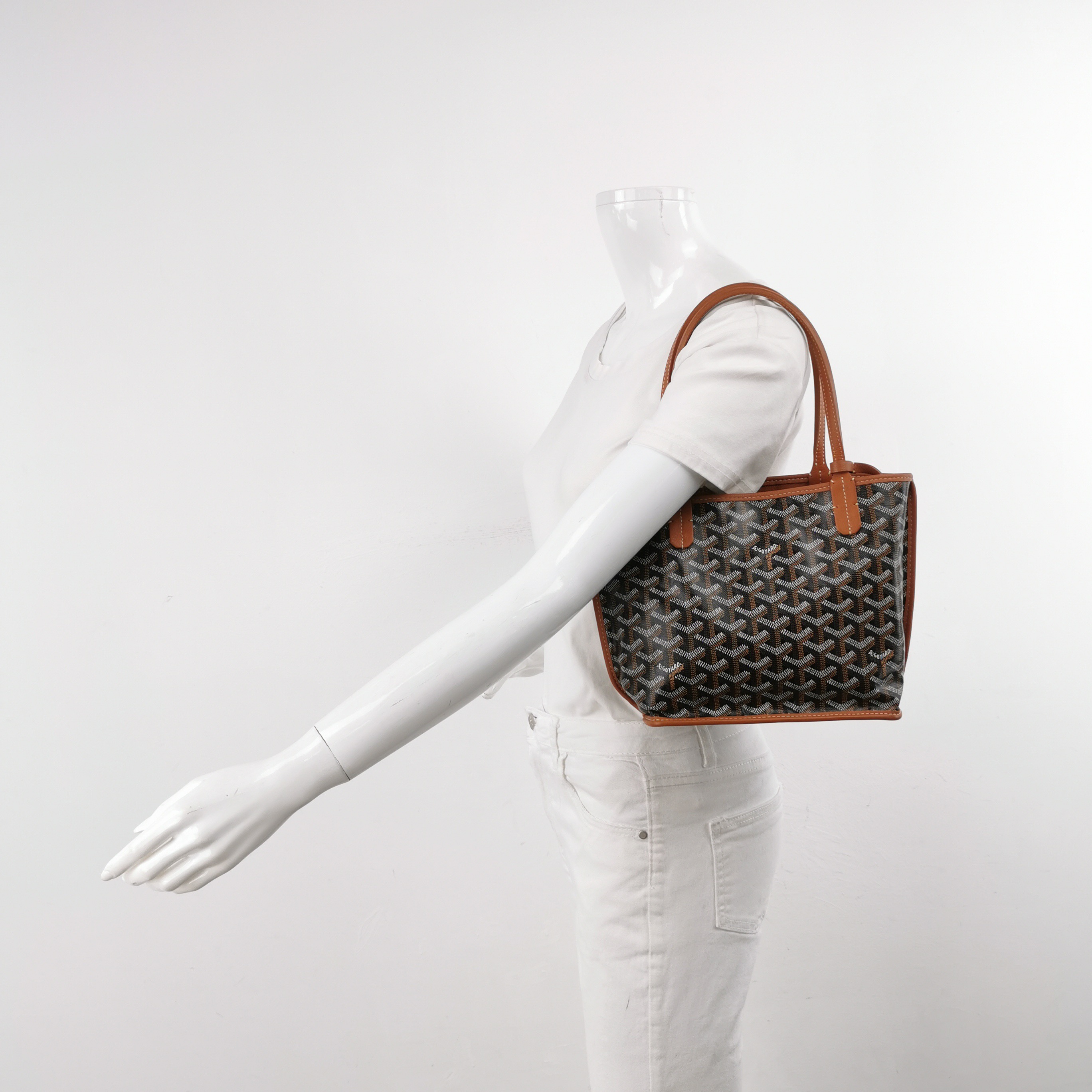 Goyard Anjou Reversible Tote Coated Canvas Mini — alternate view