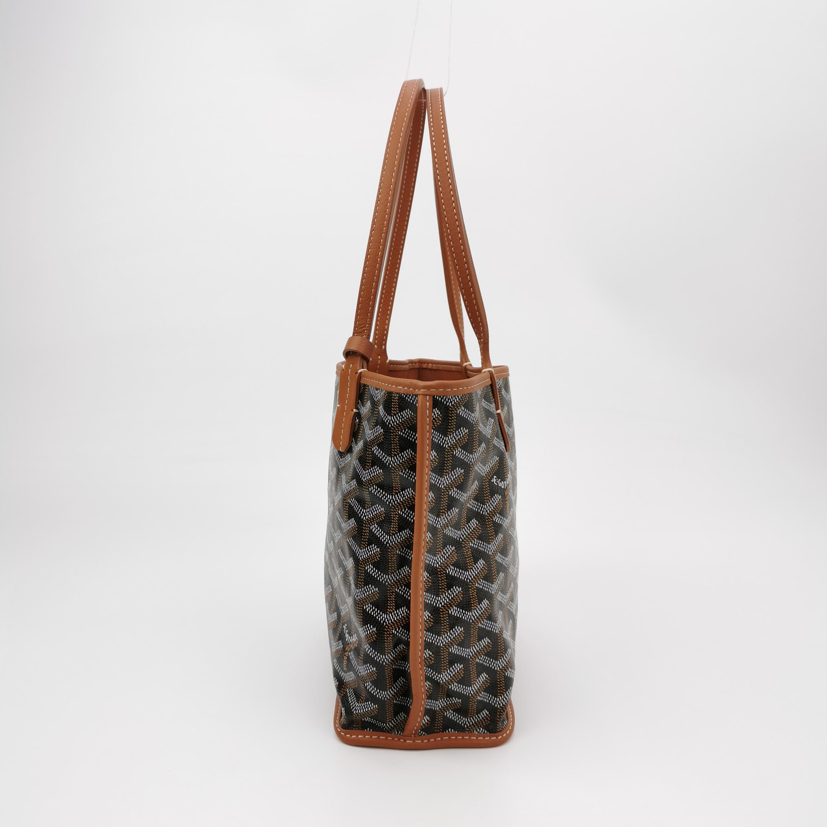 Goyard Anjou Reversible Tote Coated Canvas Mini — photo 5 of 18