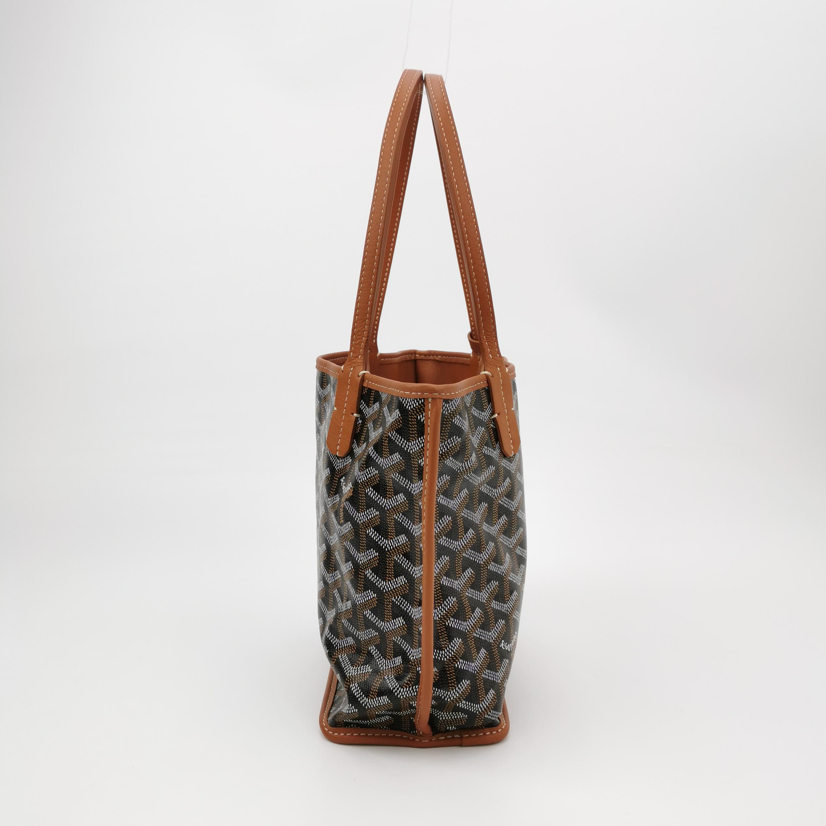 Goyard Anjou Reversible Tote Coated Canvas Mini — photo 4 of 18