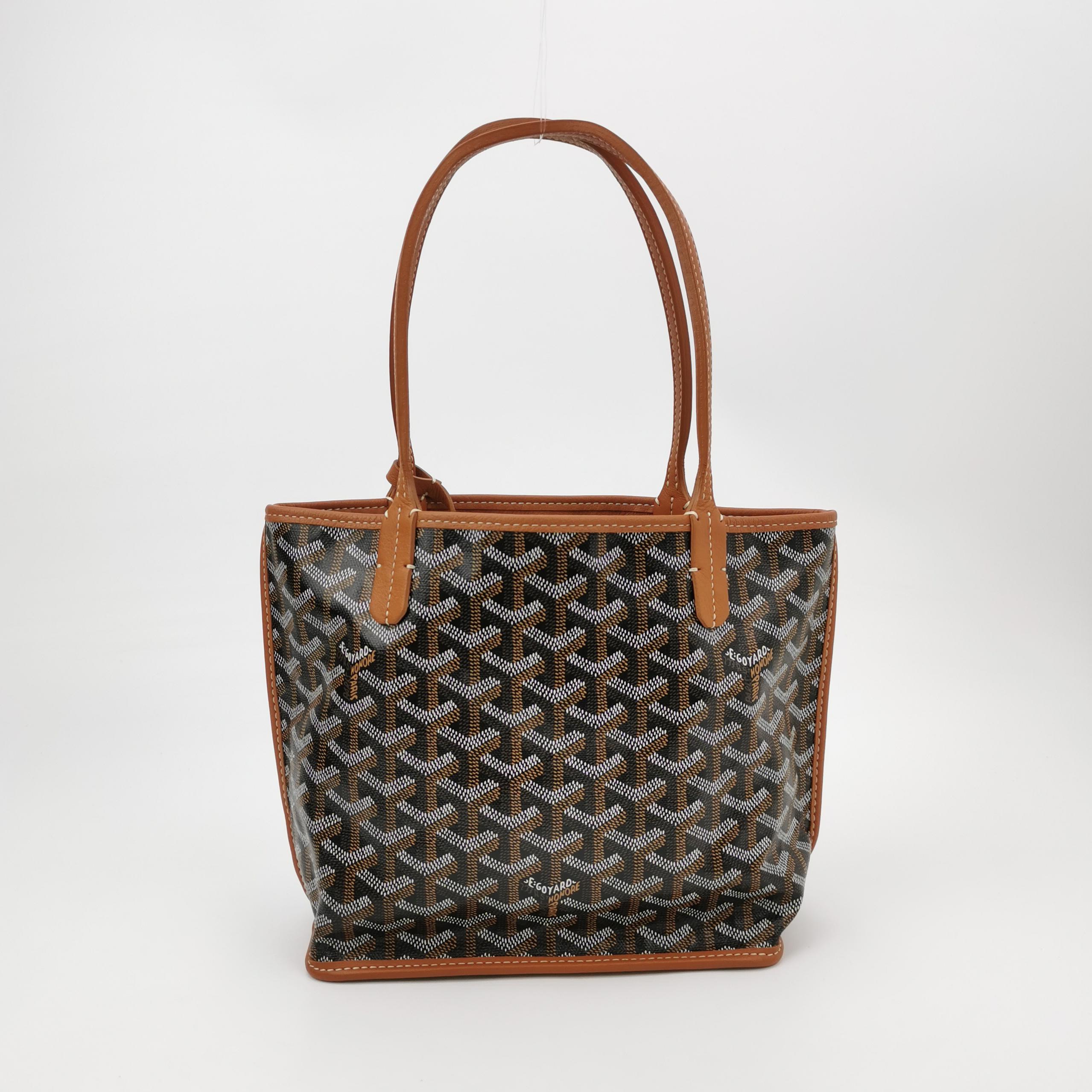 Goyard Anjou Reversible Tote Coated Canvas Mini — photo 3 of 18