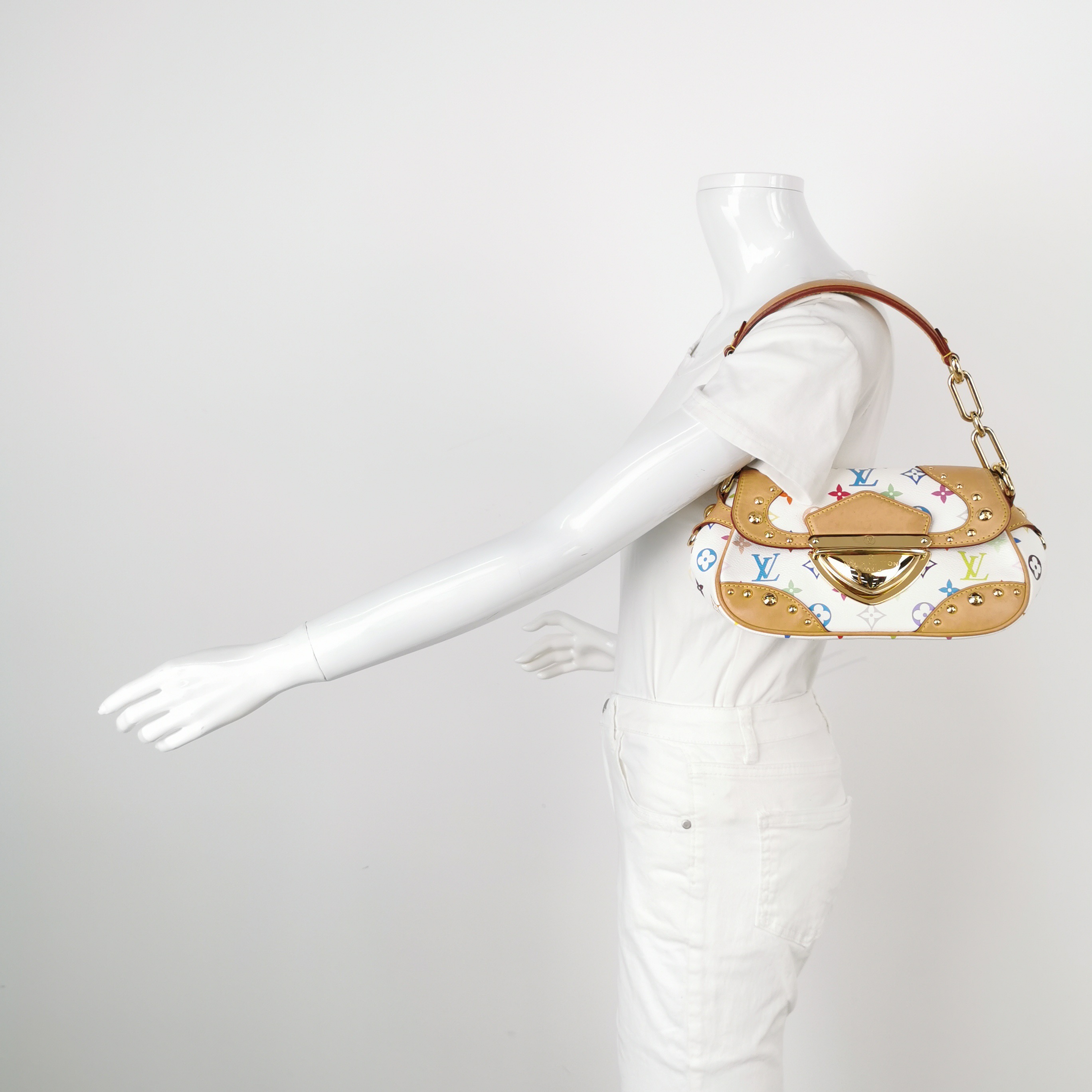Louis Vuitton(LV) Beverly Handbag Monogram Multicolor Small — alternate view