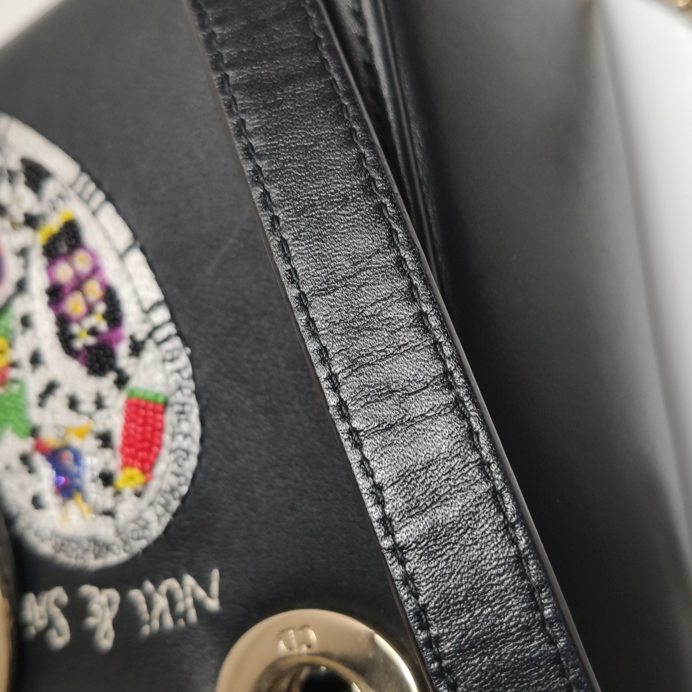 Christian Dior Lady Dior Bag Limited Edition Niki de Saint Phalle Embroidered Leather — photo 18 of 23