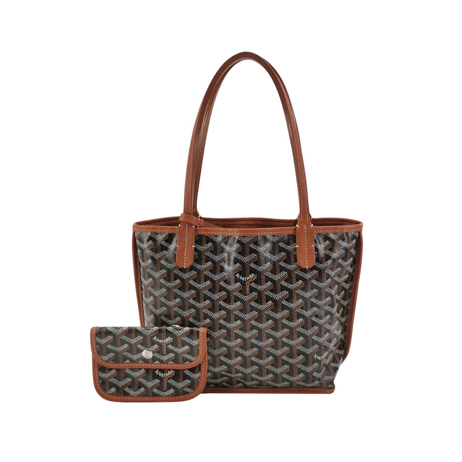 Goyard Anjou Reversible Tote Coated Canvas Mini — photo 1 of 13