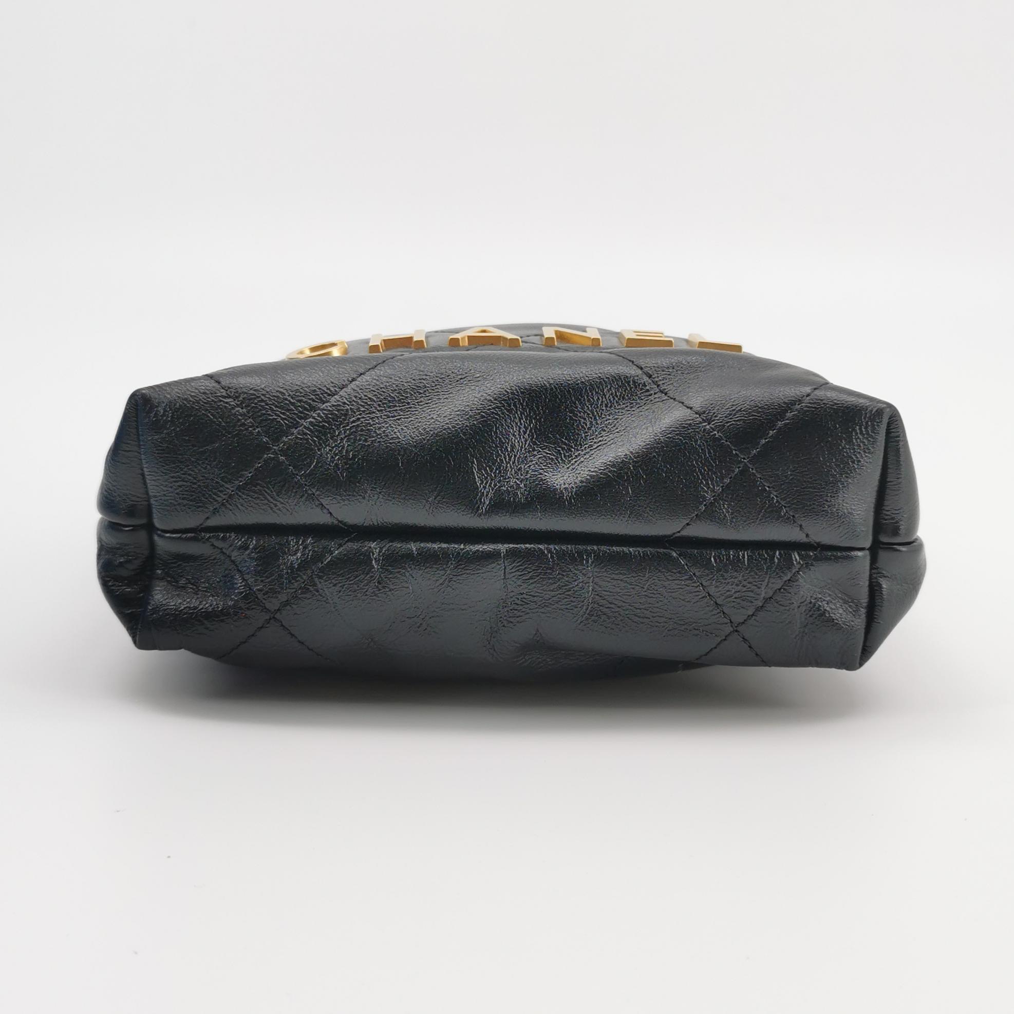 Chanel 22 Chain Hobo Quilted Calfskin Mini — photo 6 of 18