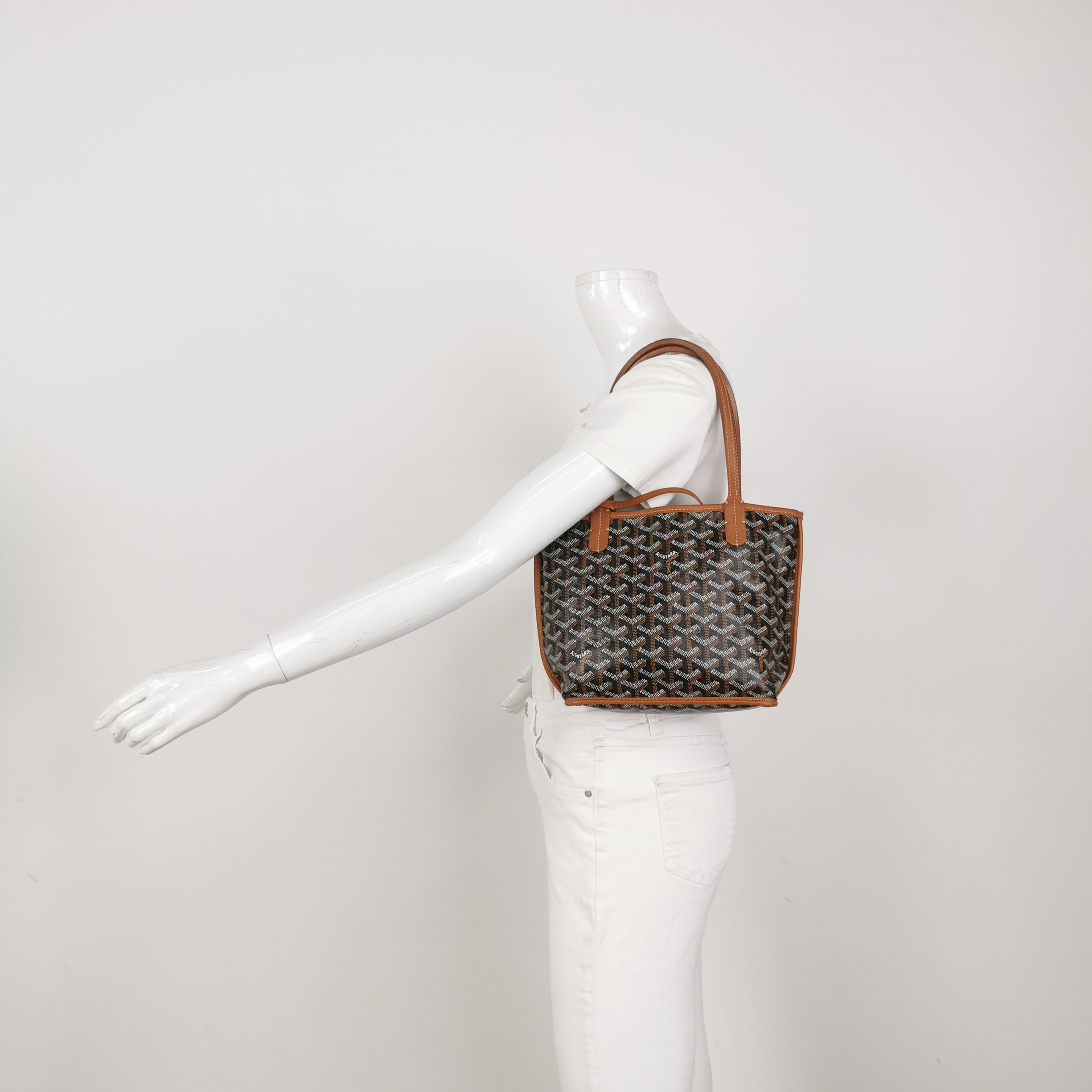 Goyard Anjou Reversible Tote Coated Canvas Mini — alternate view