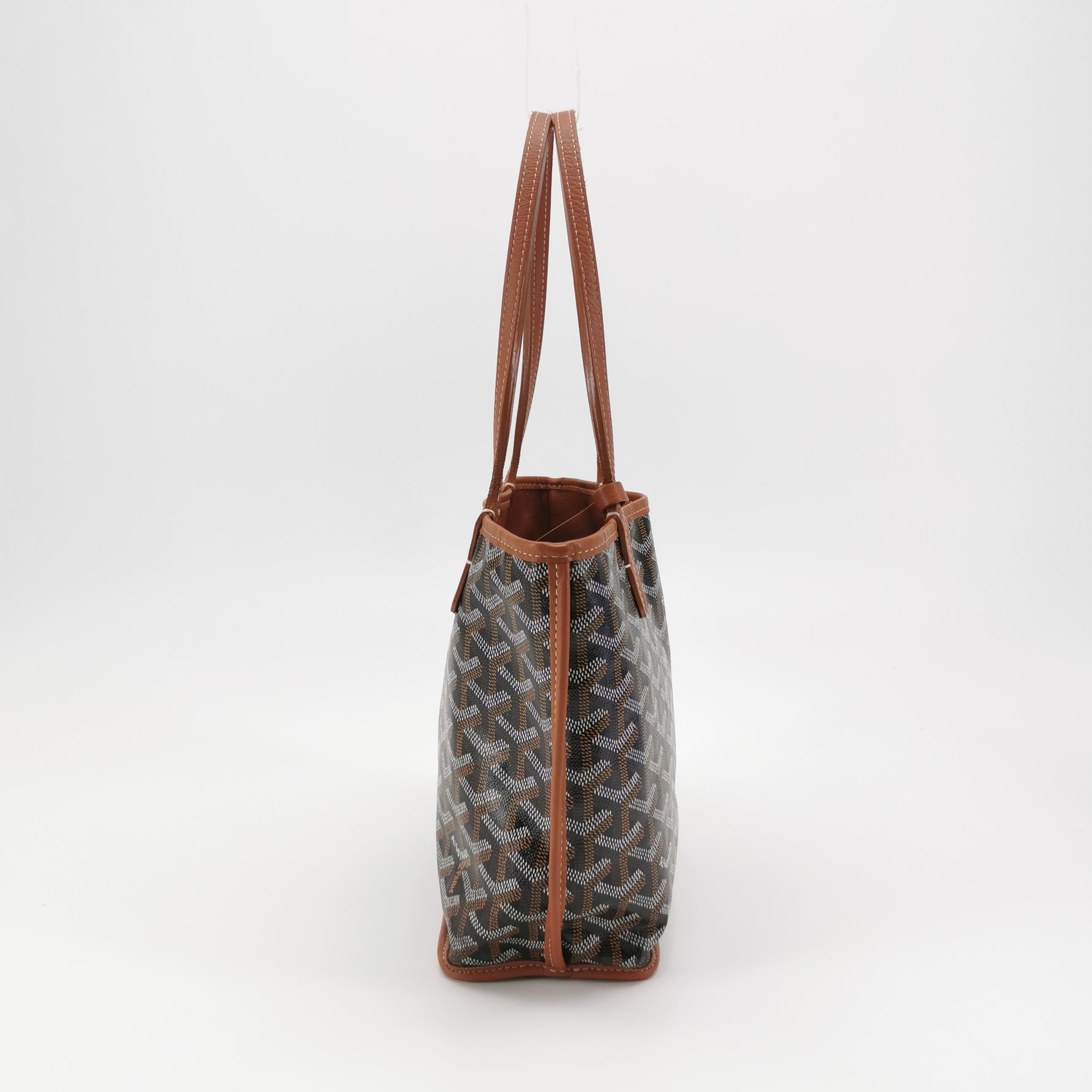Goyard Anjou Reversible Tote Coated Canvas Mini — photo 3 of 13
