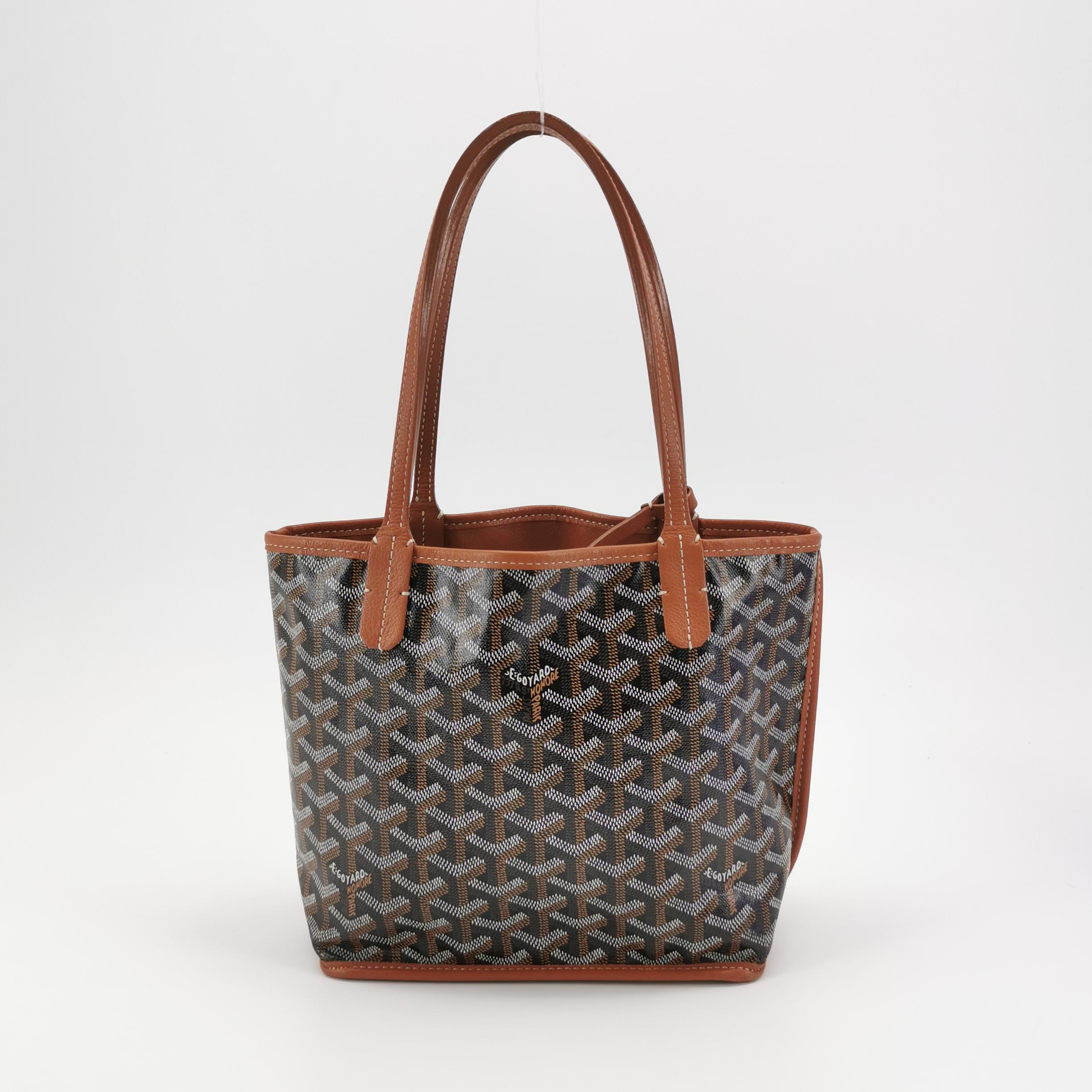 Goyard Anjou Reversible Tote Coated Canvas Mini — photo 5 of 13