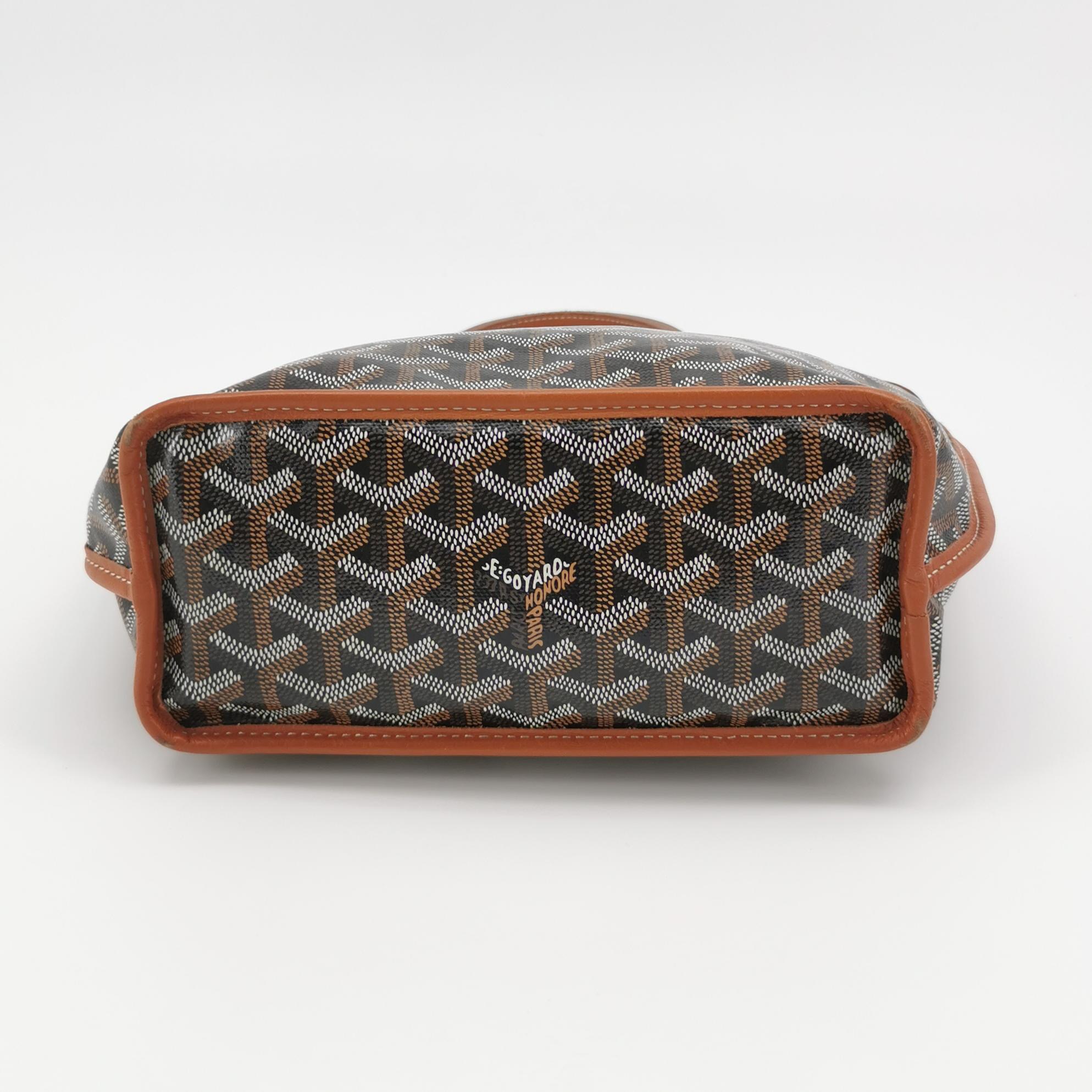 Goyard Anjou Reversible Tote Coated Canvas Mini — photo 6 of 13