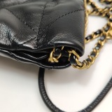 Chanel 22 Chain Hobo Quilted Calfskin Mini — thumbnail 11