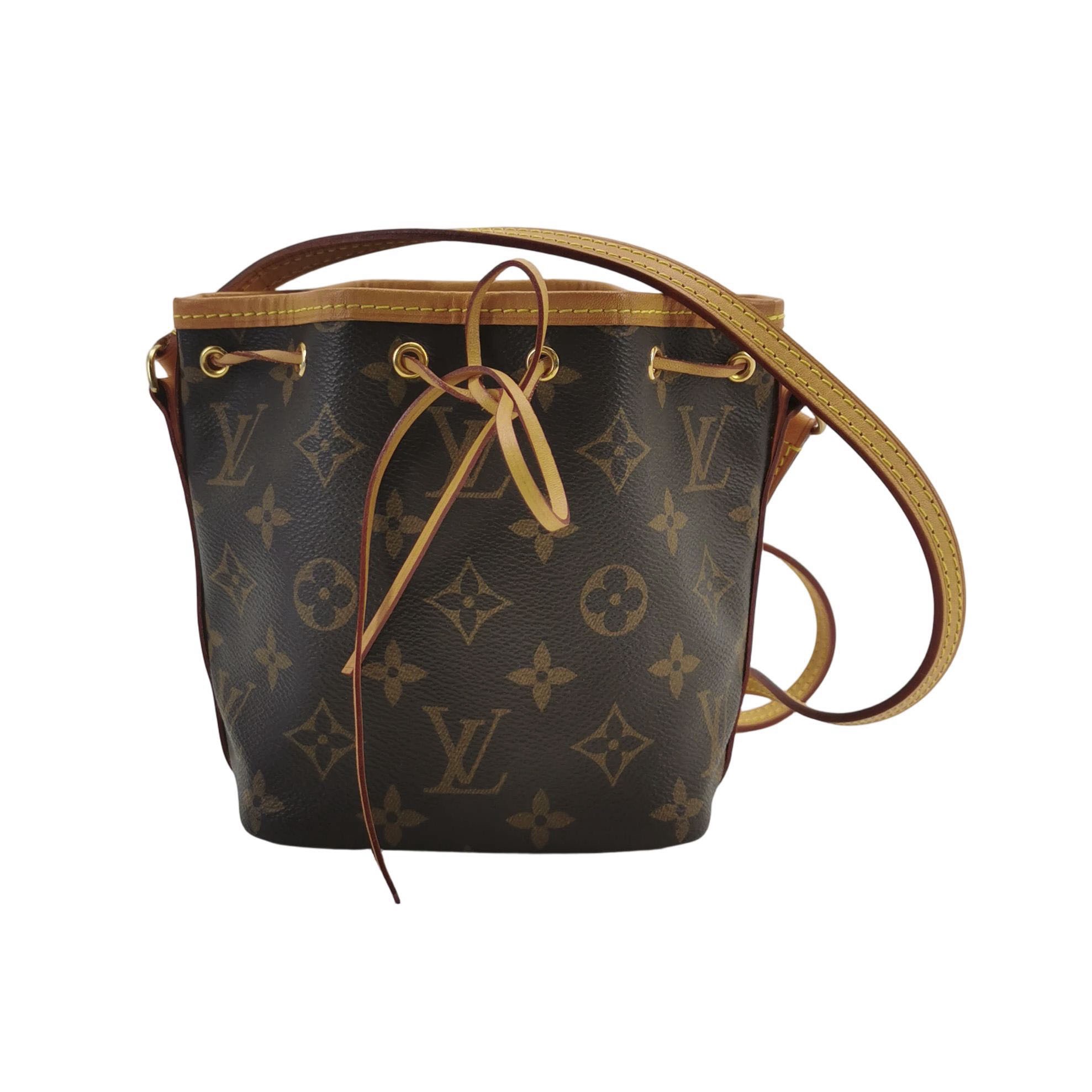 Louis Vuitton(LV) Noe Handbag Monogram Canvas Nano — photo 1 of 23