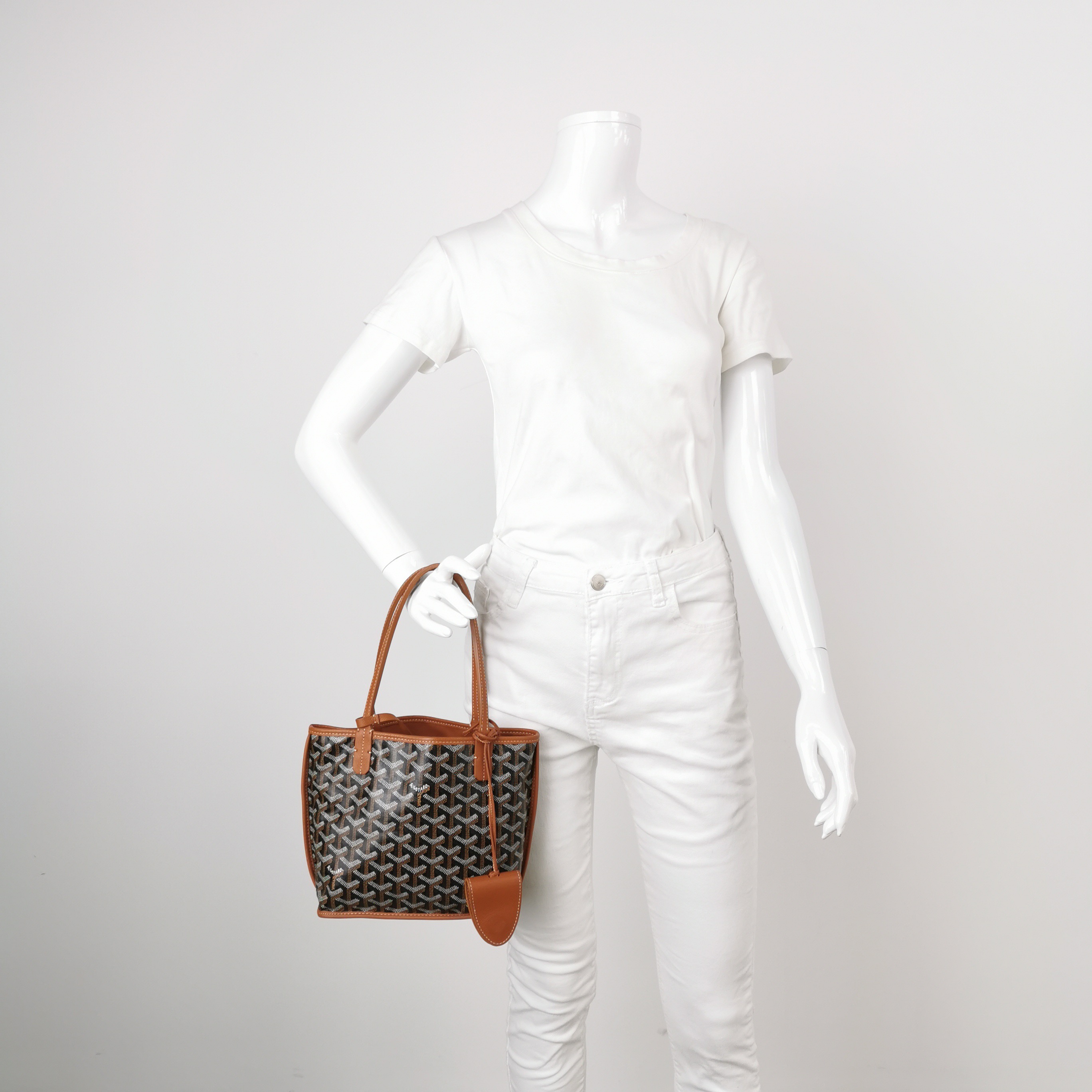 Goyard Anjou Reversible Tote Coated Canvas Mini — alternate view