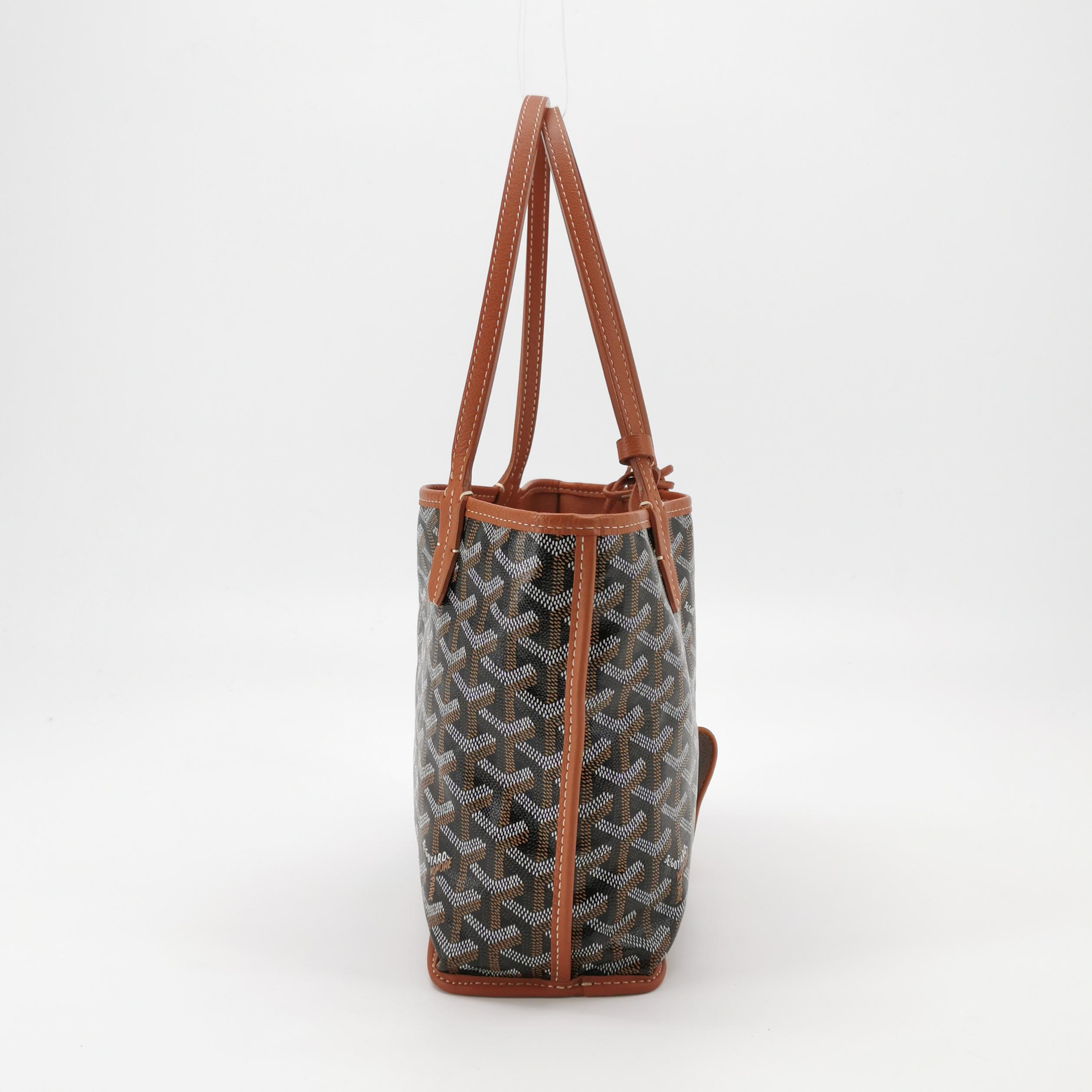 Goyard Anjou Reversible Tote Coated Canvas Mini — photo 4 of 19