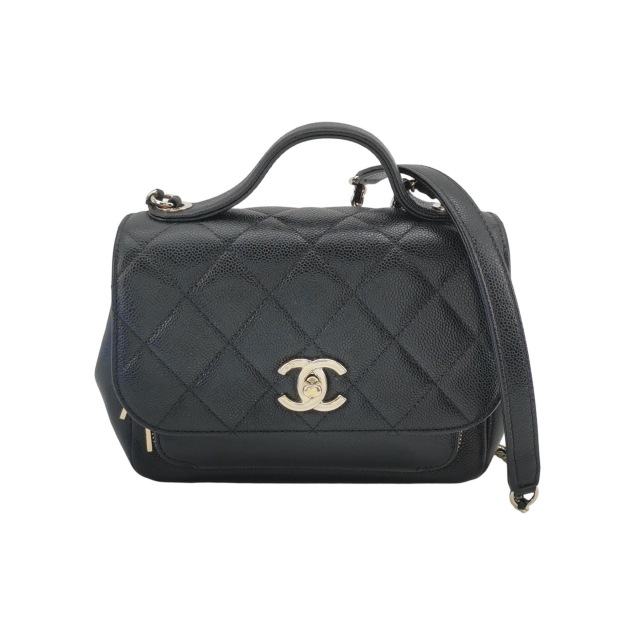 Chanel Business Affinity Flap Bag Quilted Caviar Small — pre-owned, Vierlot