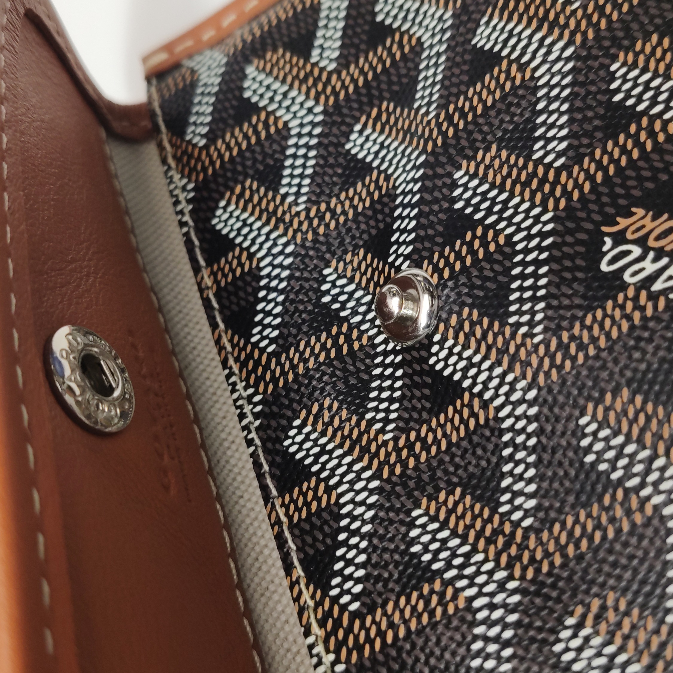 Goyard Anjou Reversible Tote Coated Canvas Mini — photo 17 of 19