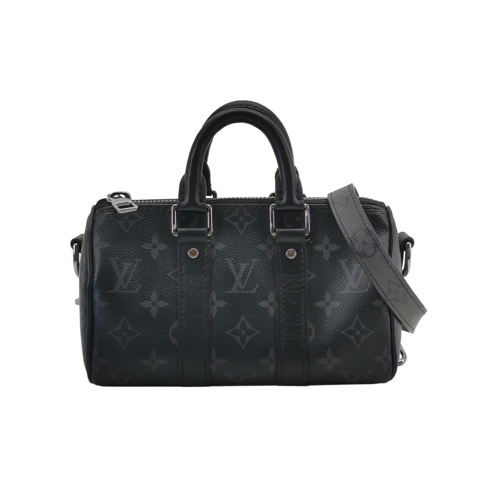 Louis Vuitton(LV) Keepall Bandouliere Bag Reverse Monogram Eclipse Canvas XS — photo 1 of 22